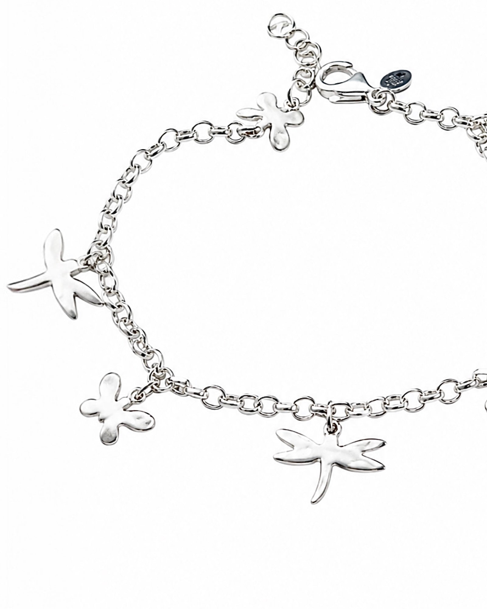 Dragonfly Bracelet in Silver
