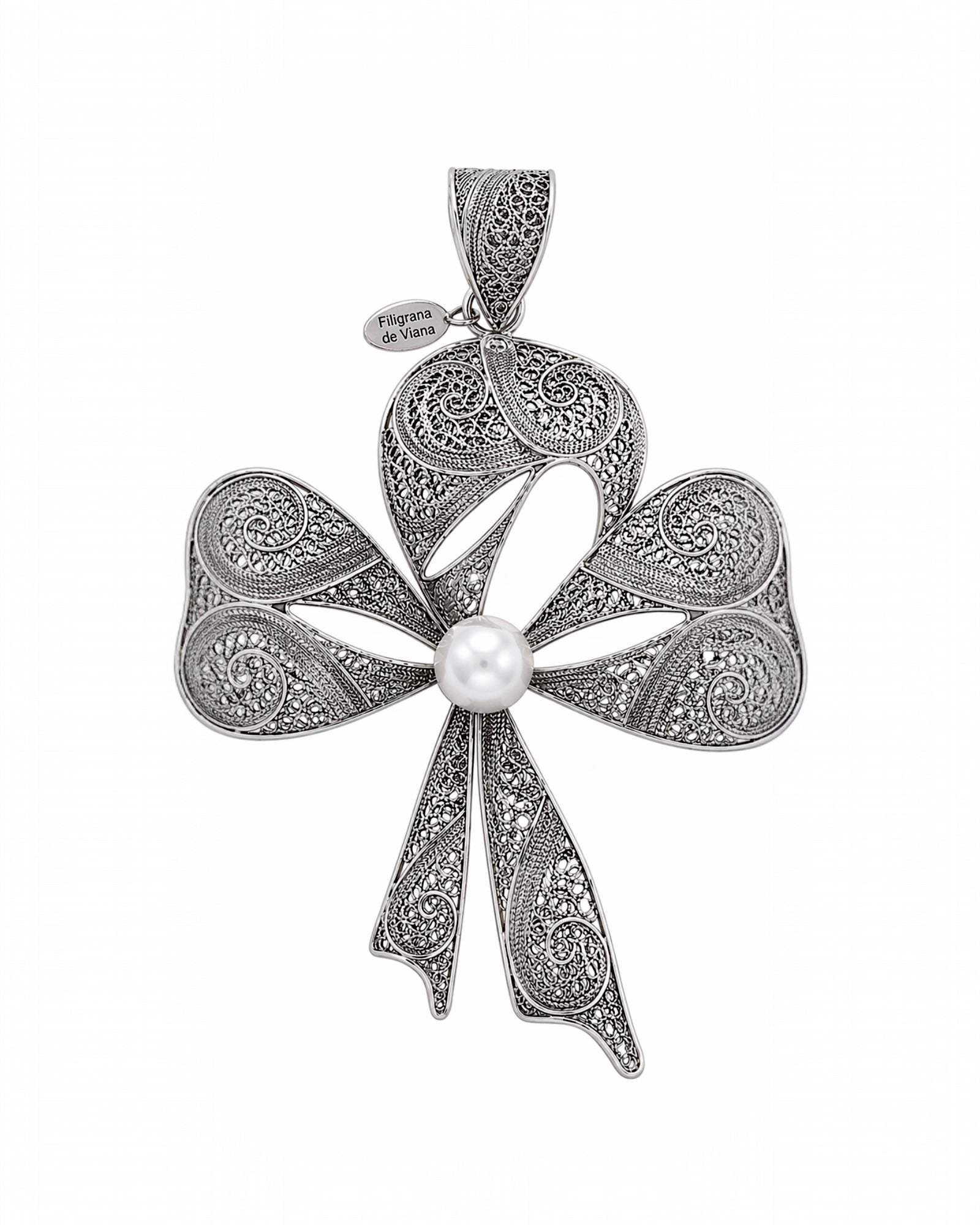 Medalha Laço Filigrana