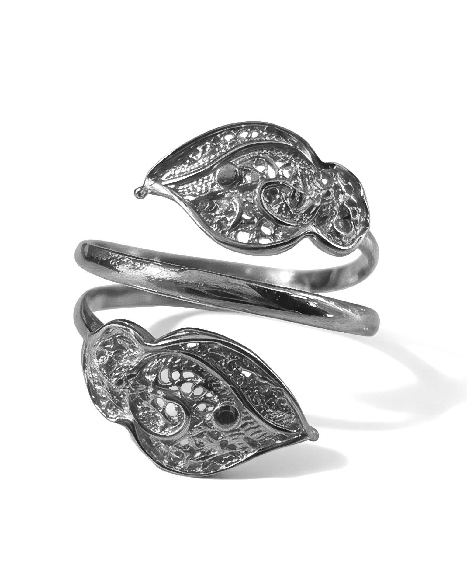 Viana Hearts Ring in Silver