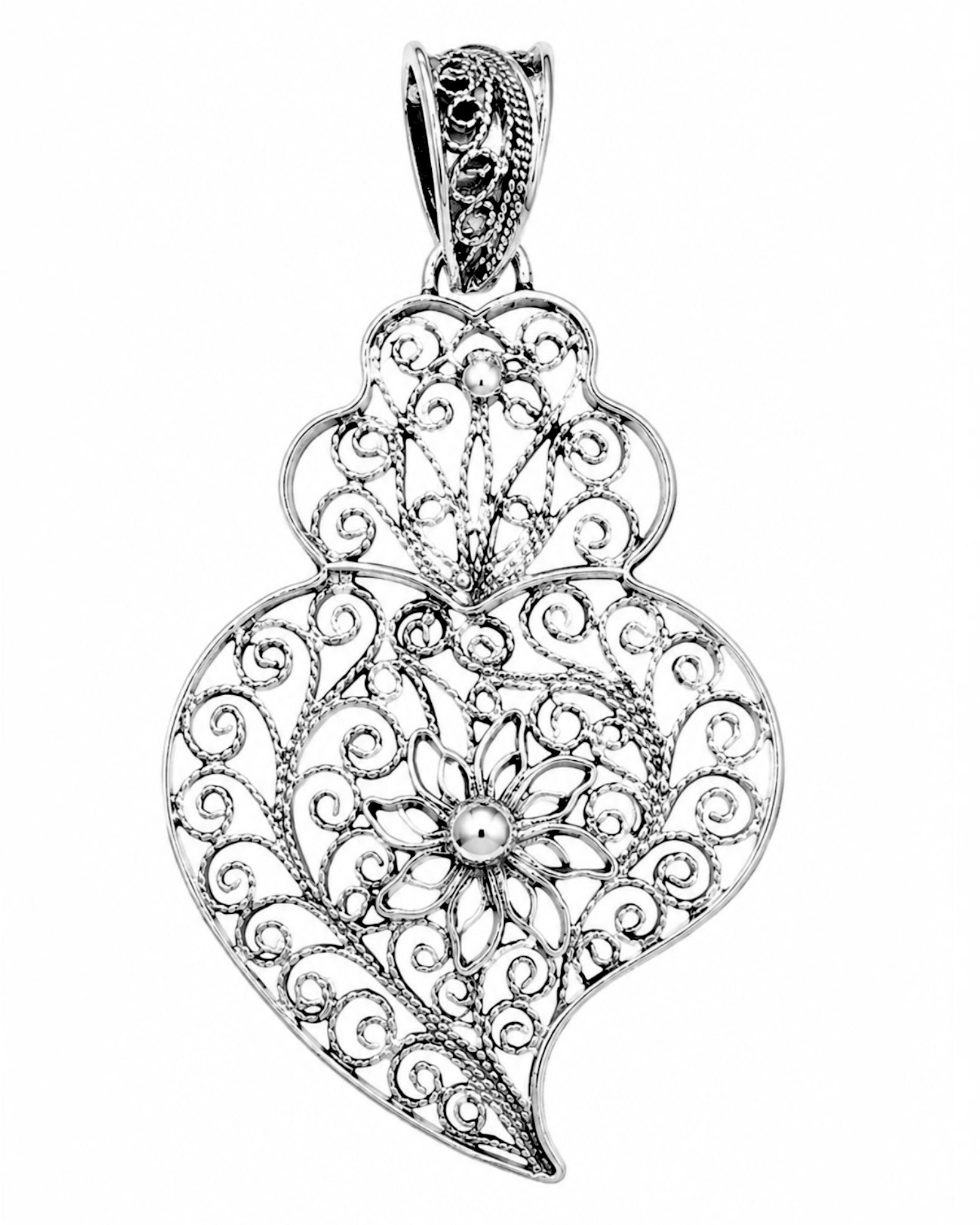 Viana Heart Medal in Silver