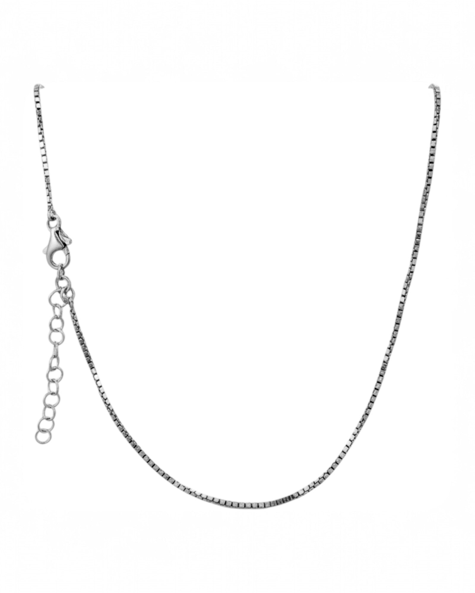 Colar Simples em Prata - 60cm