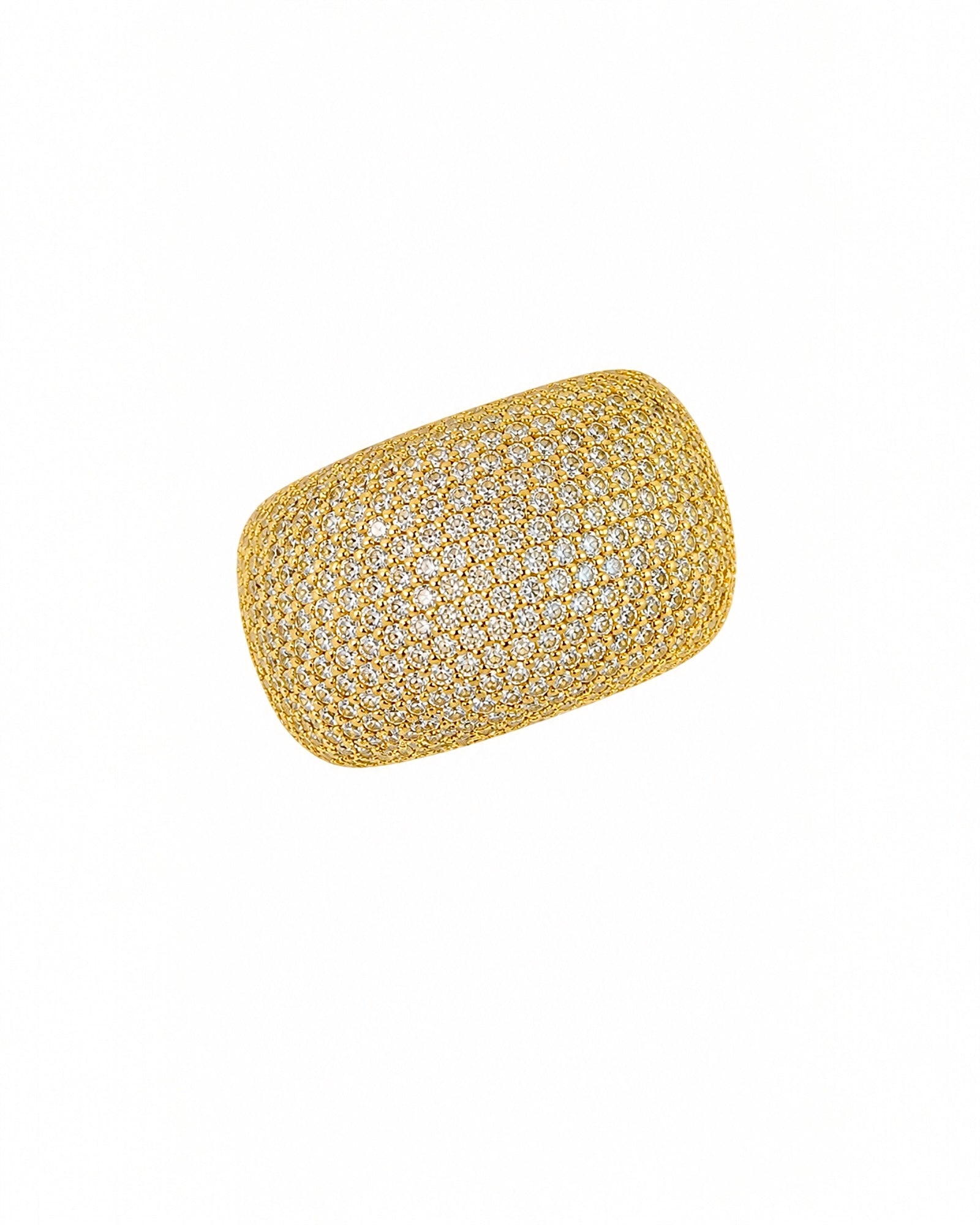 Sparkling Ring in Silver and Rose Silver
