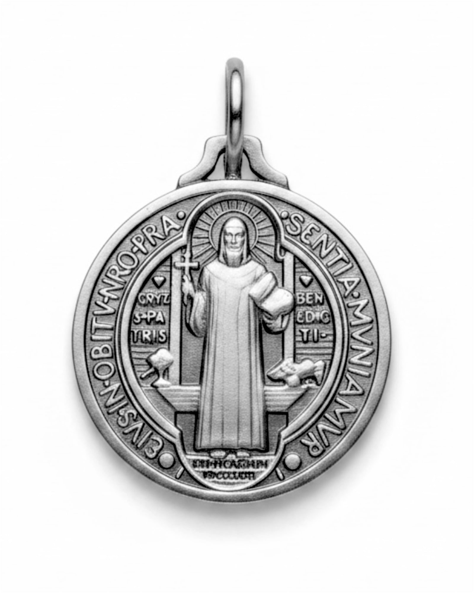 Medalha São Bento em Prata