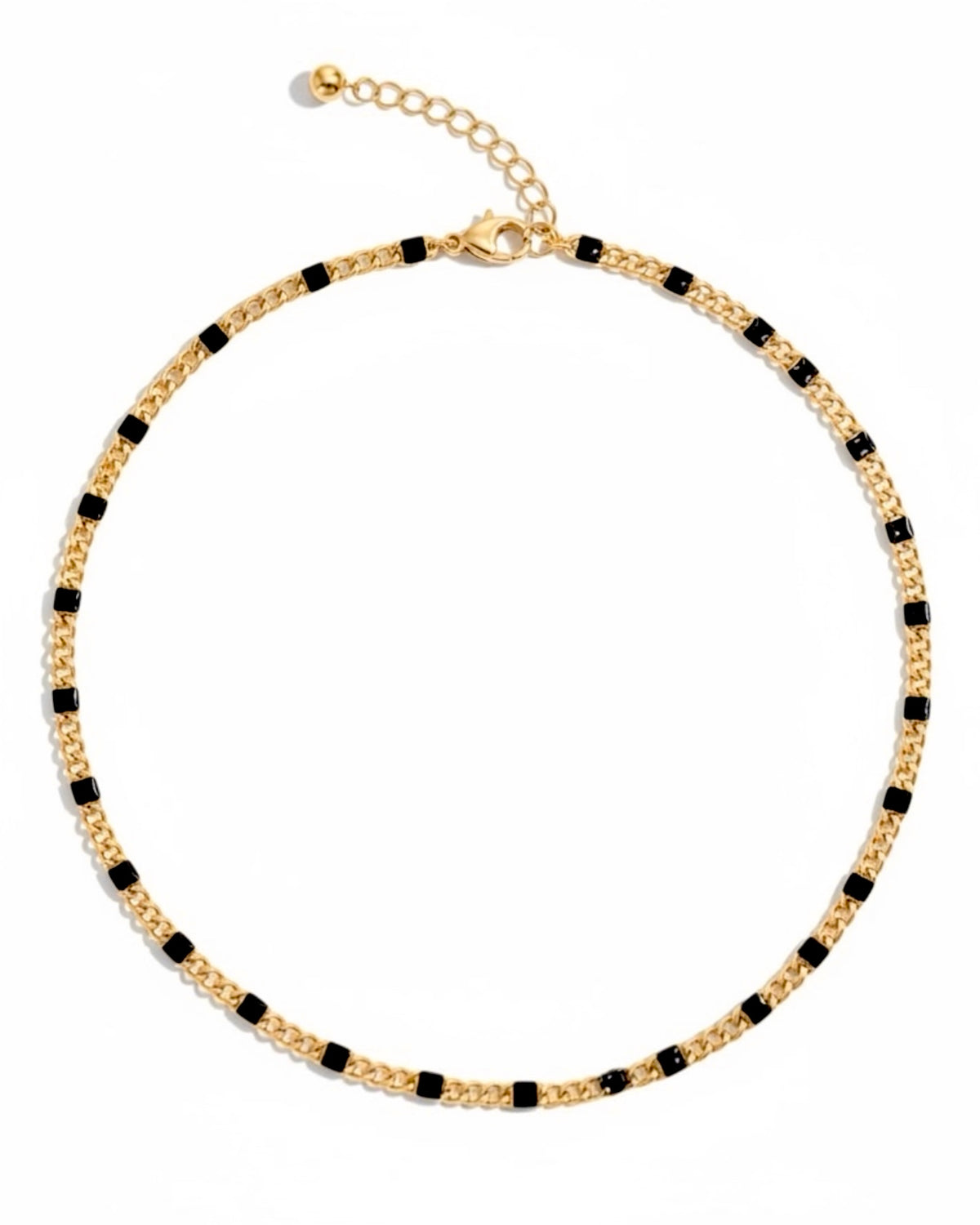Pulseira de Pé / Tornozelo em Prata Dourada