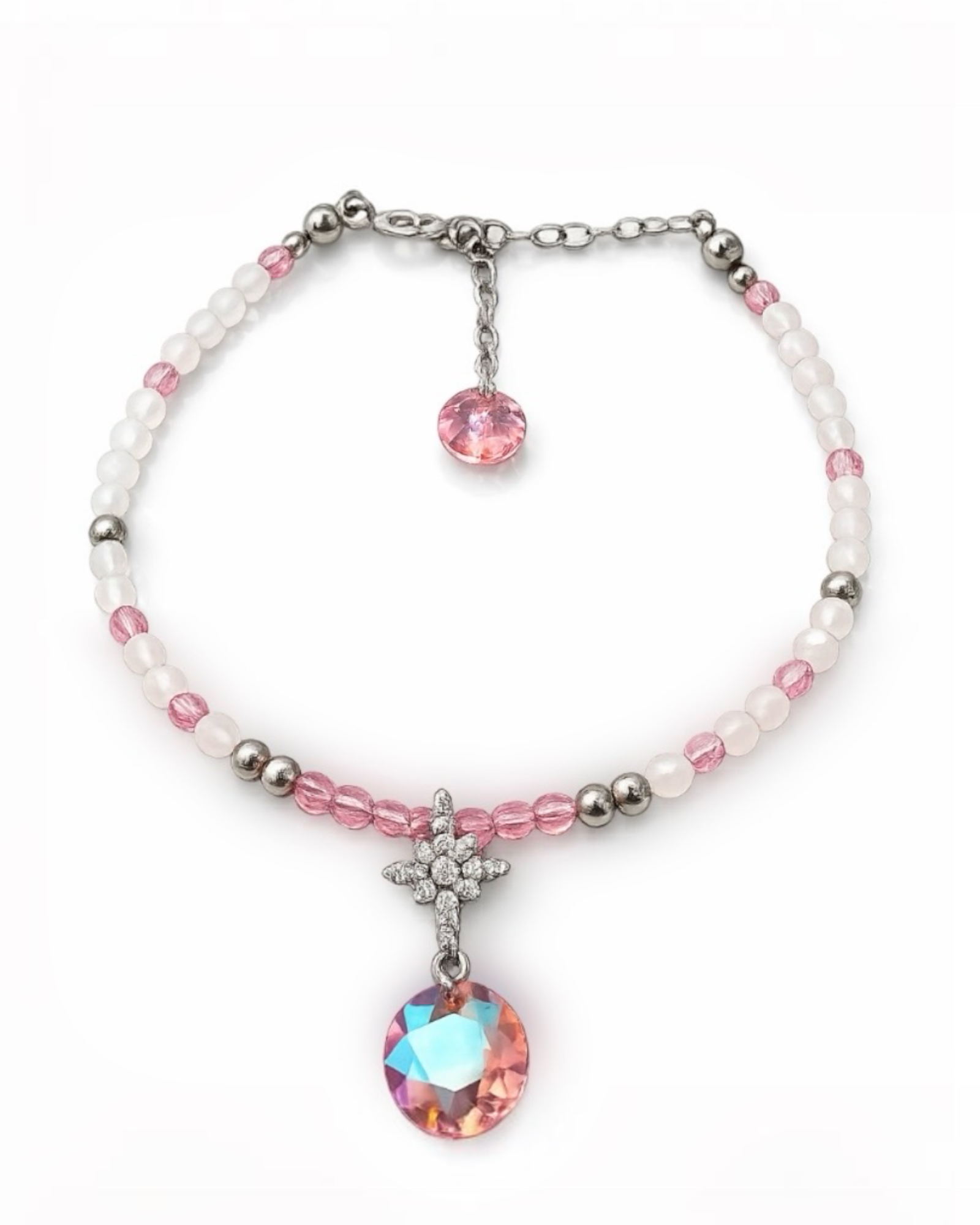 Full Heart Bracelet in Silver