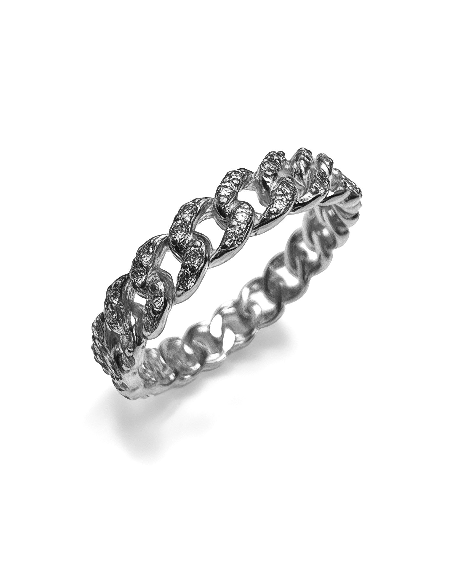 Silver Chain Ring