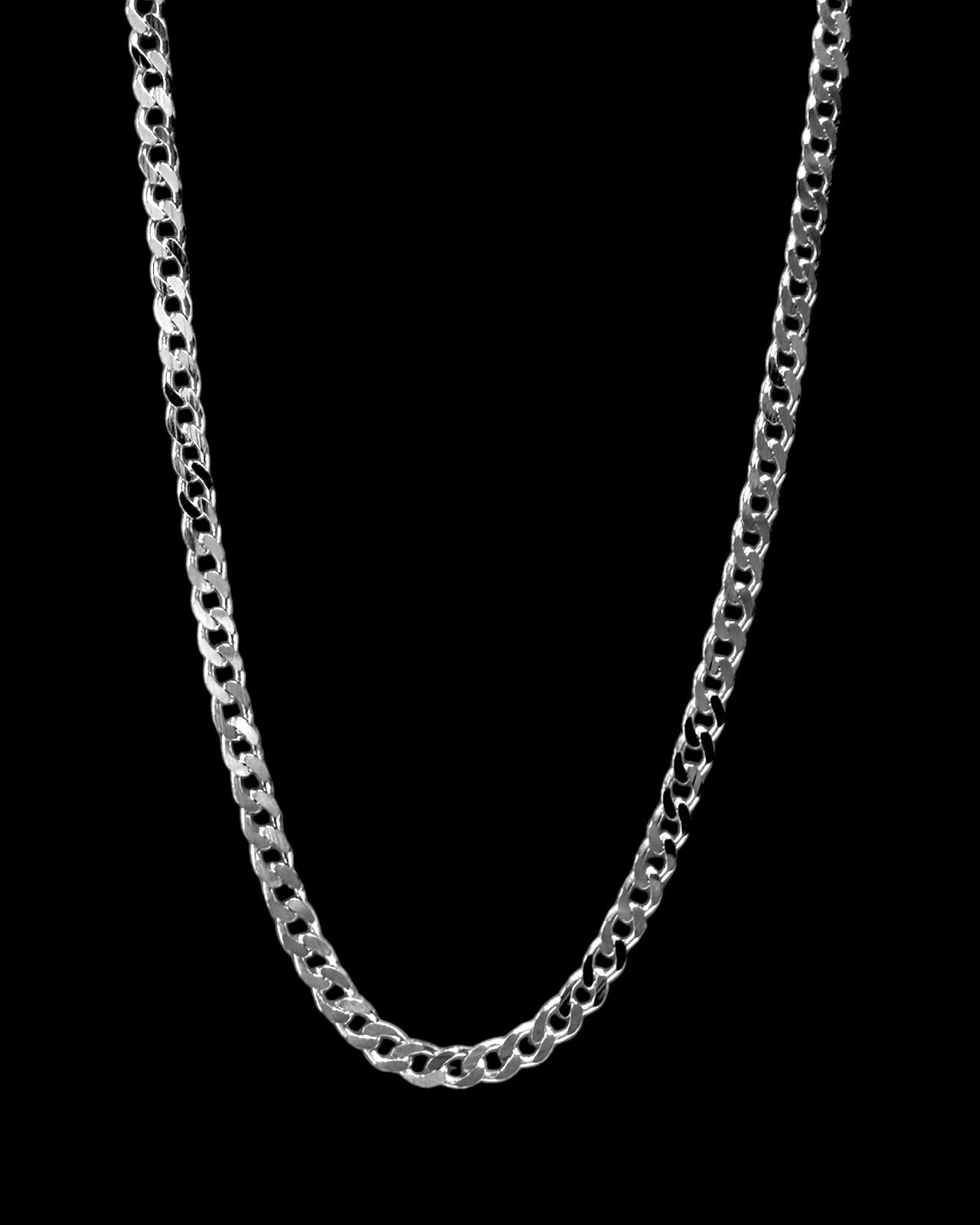 Men's Silver Chain Necklace