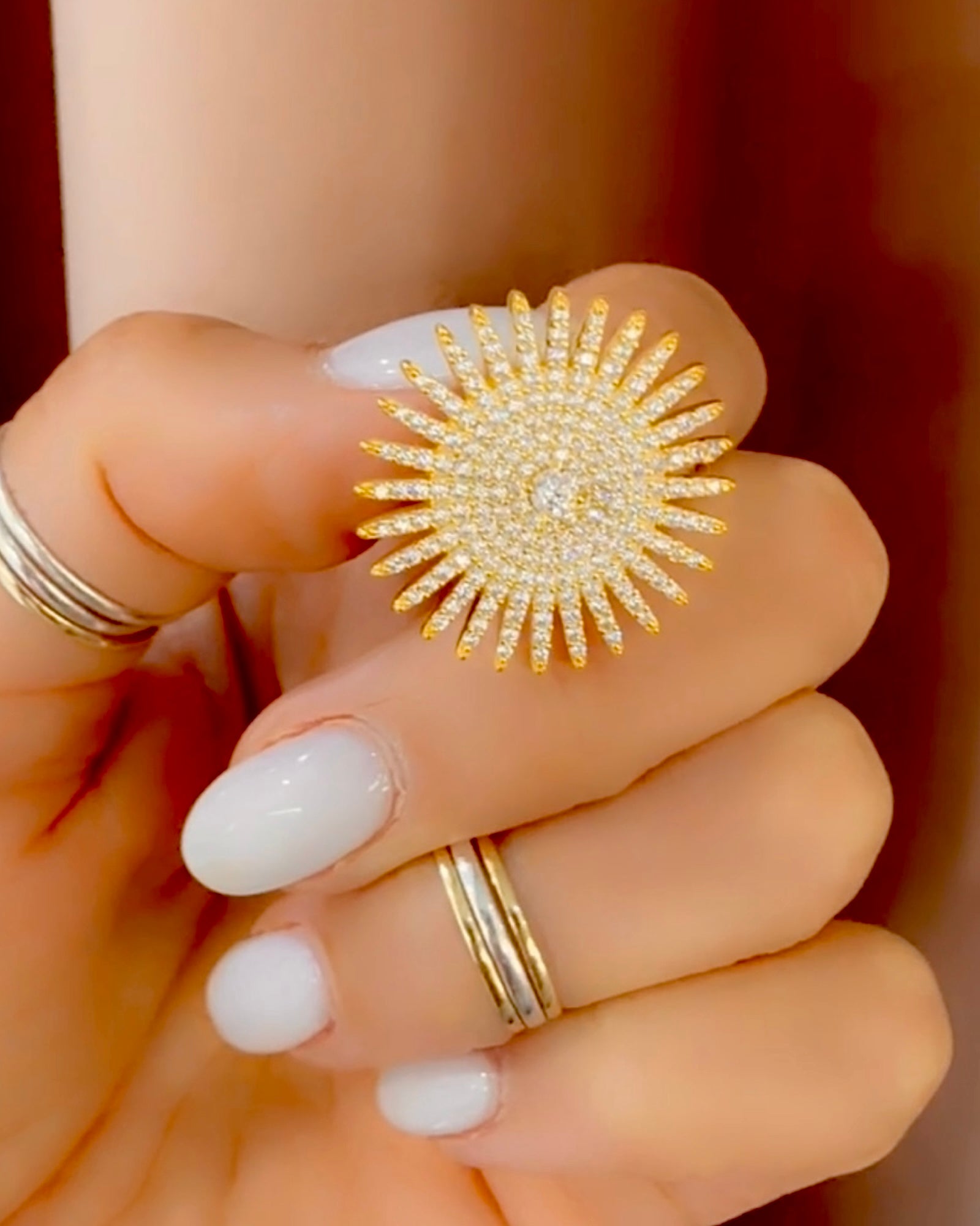 Brincos Sol em Prata