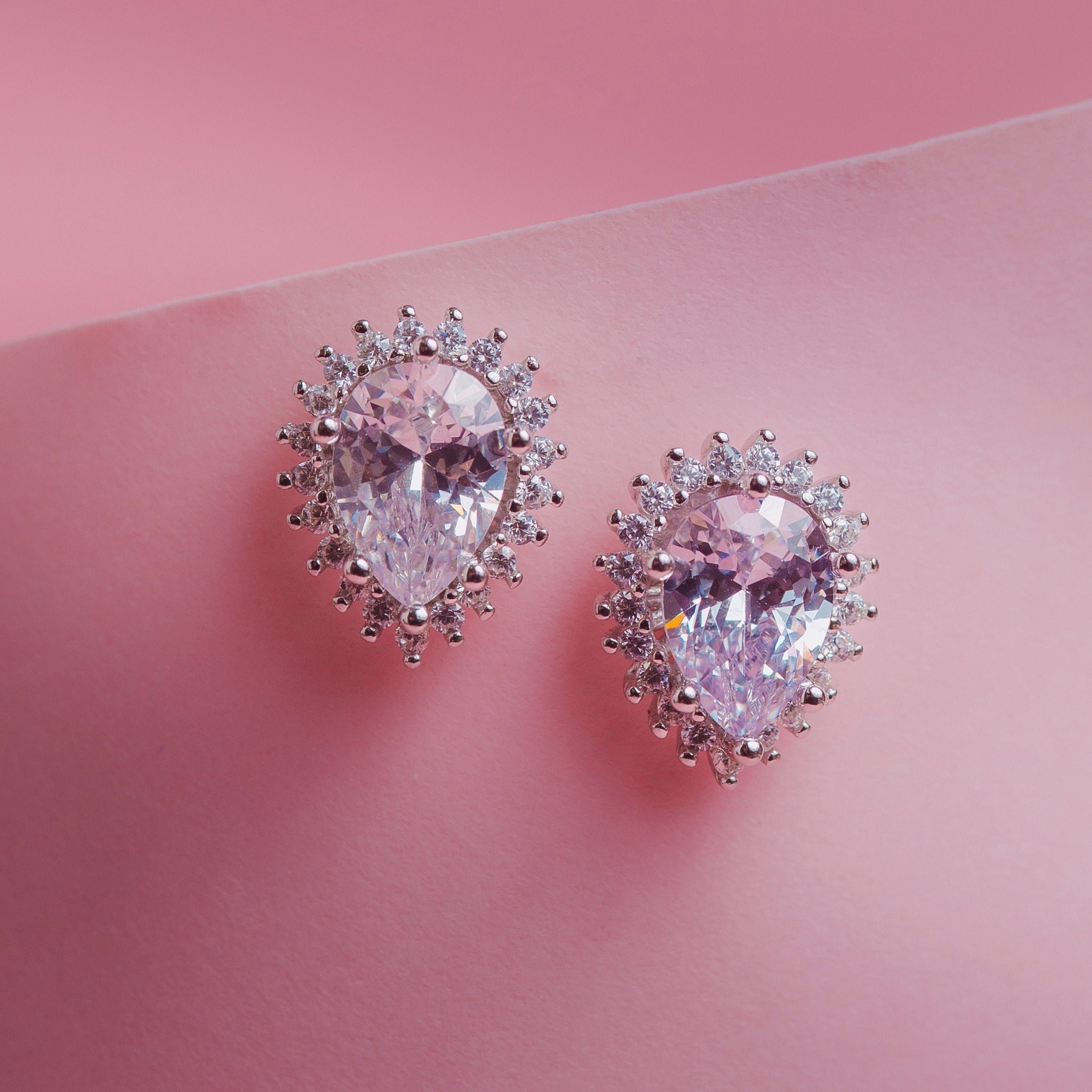 Silver Drop Earrings