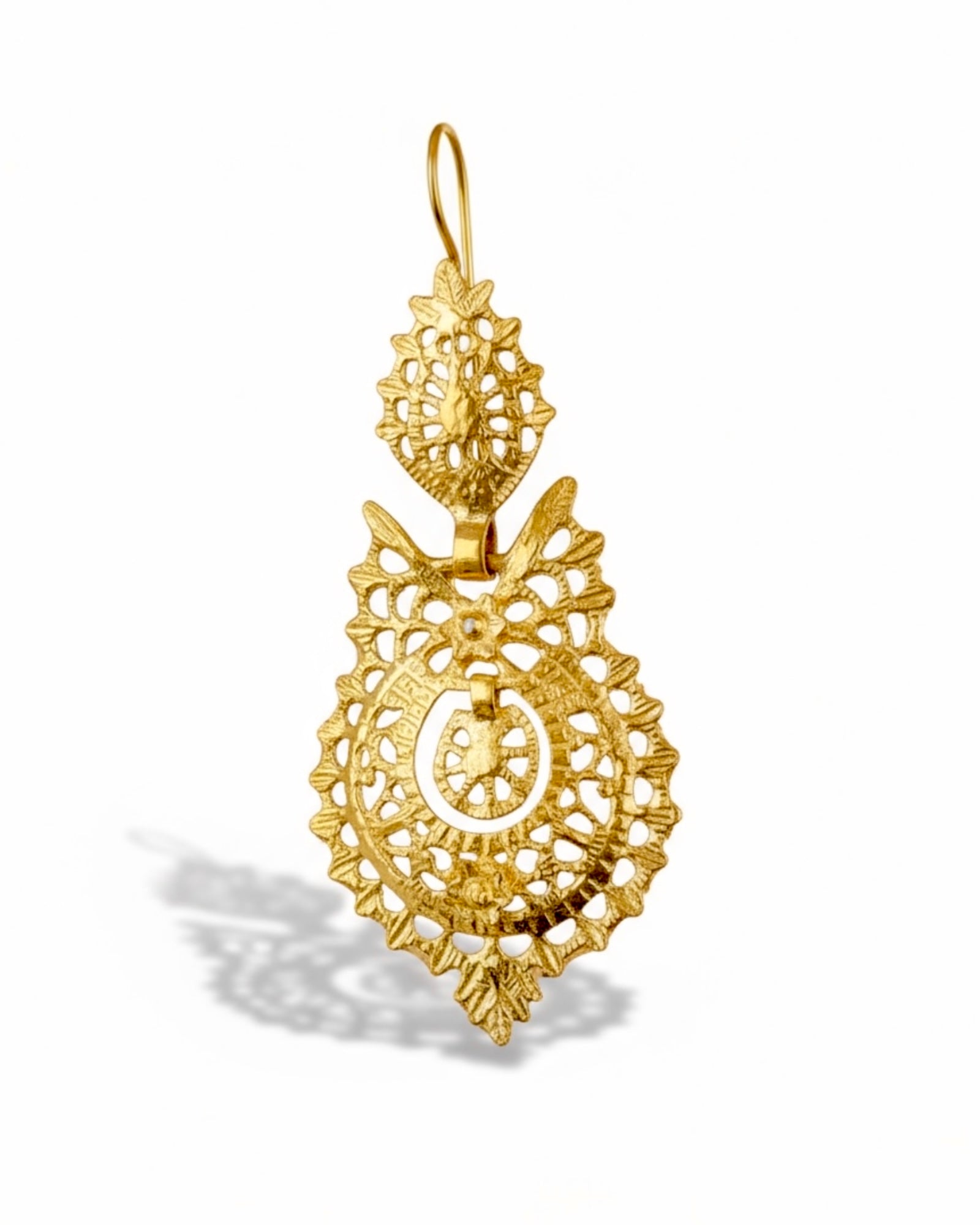 Queen's Gold Earrings