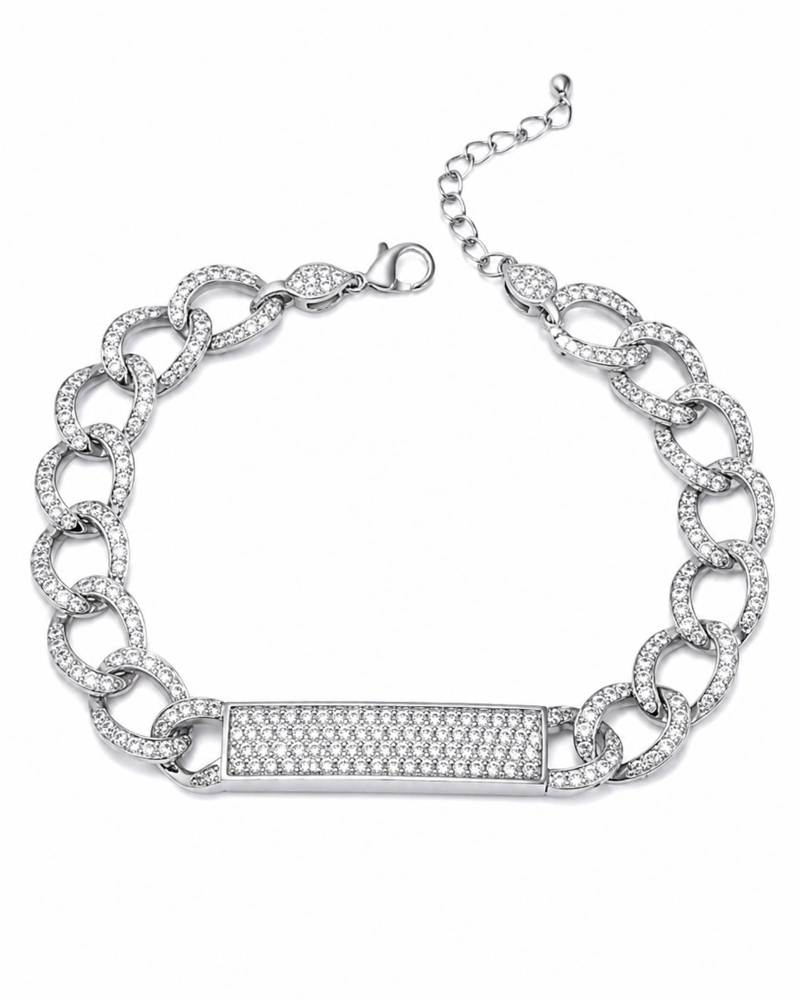 Pulseira Centro em Prata