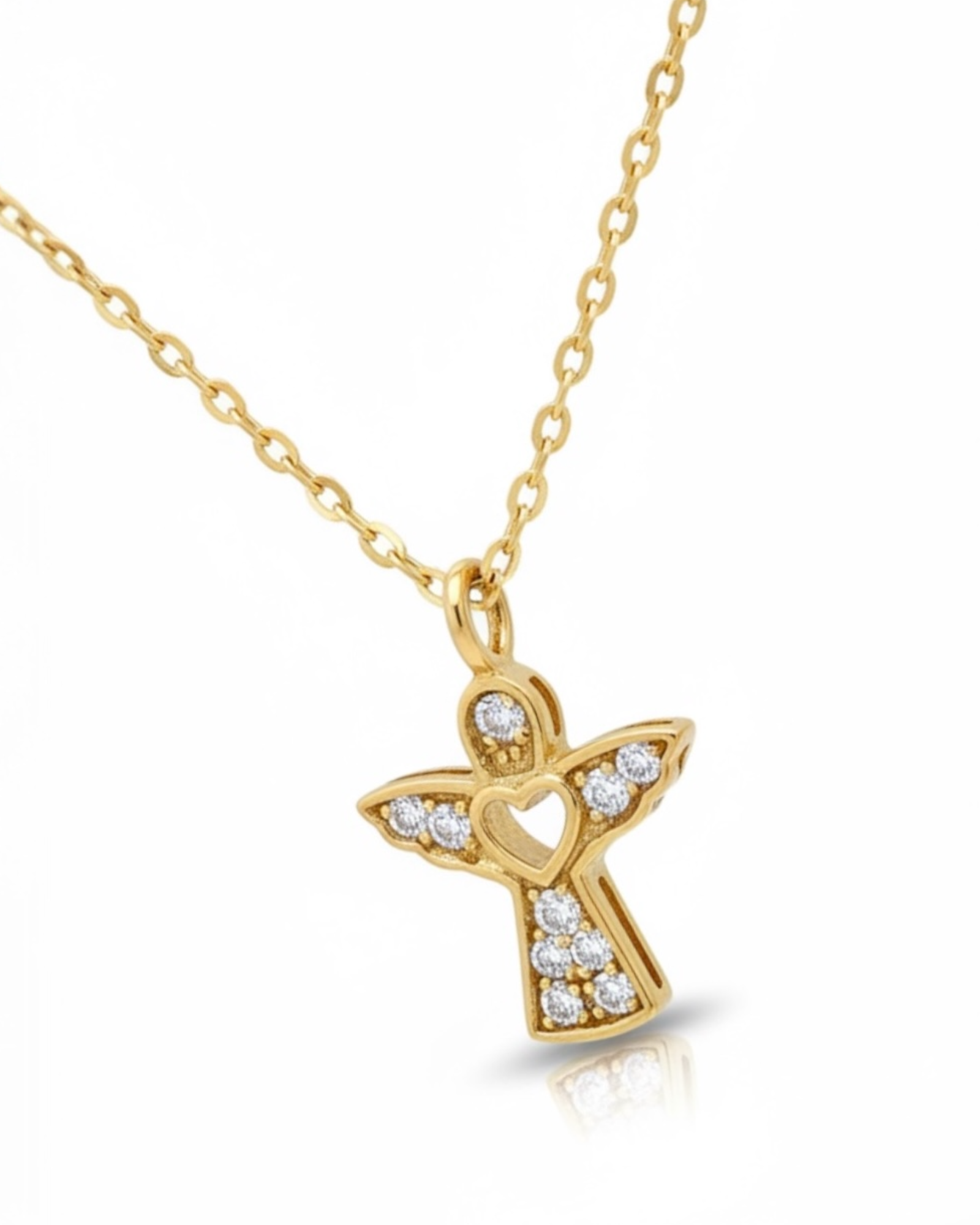 Angel Necklace in Gold