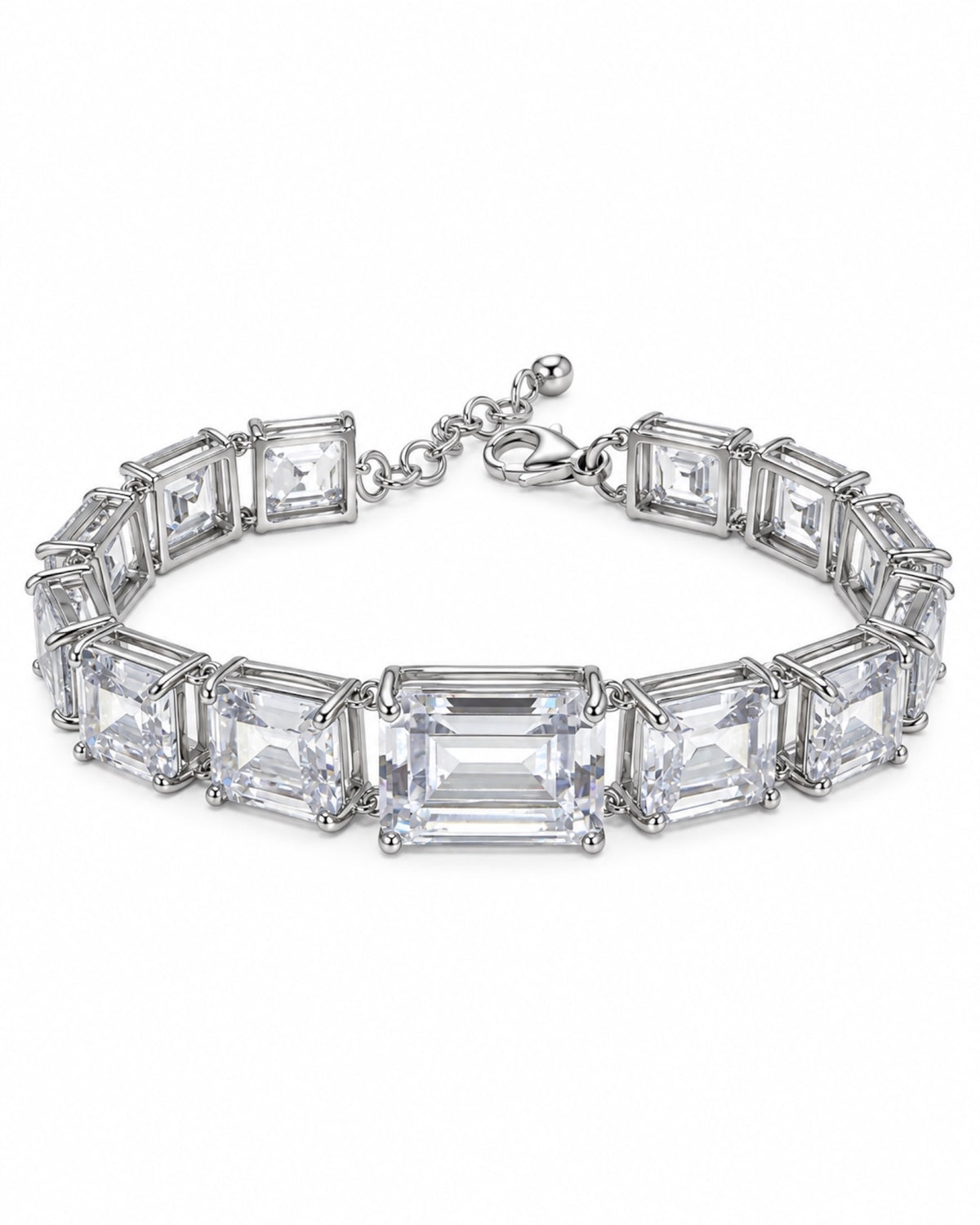 Silver Sparkling Bracelet
