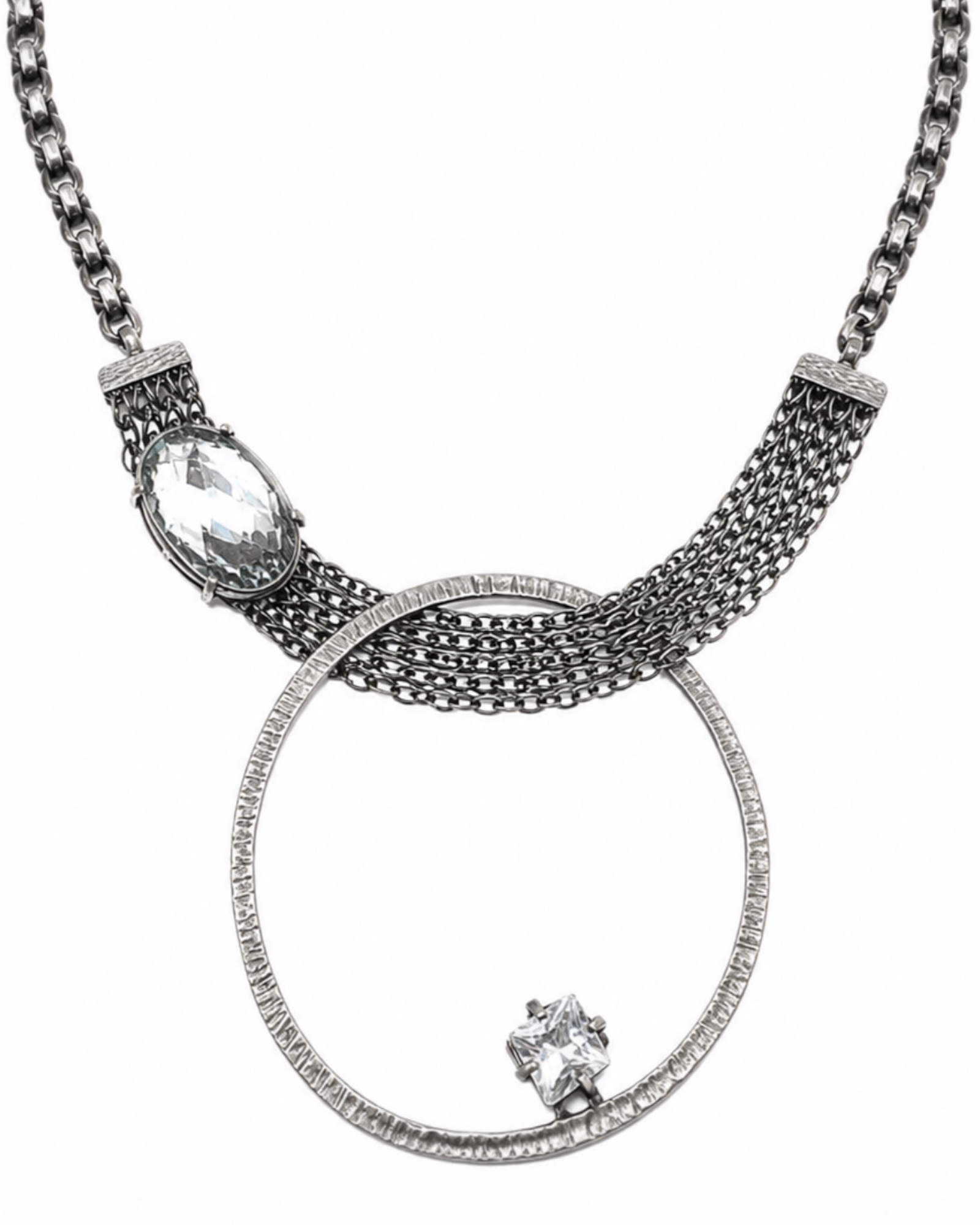 Silver Sparkling Necklace