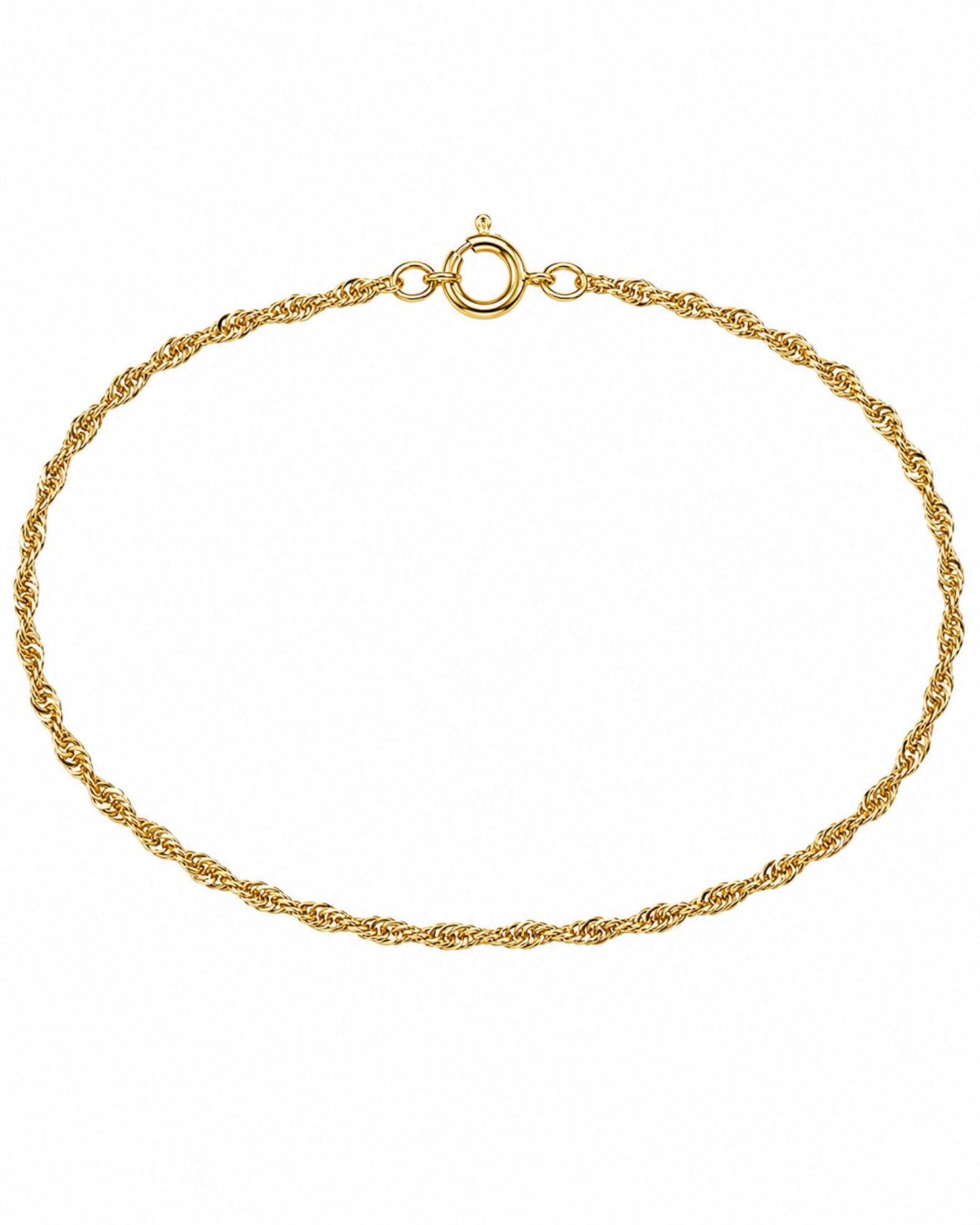 Singapore Mesh Bracelet in Gold