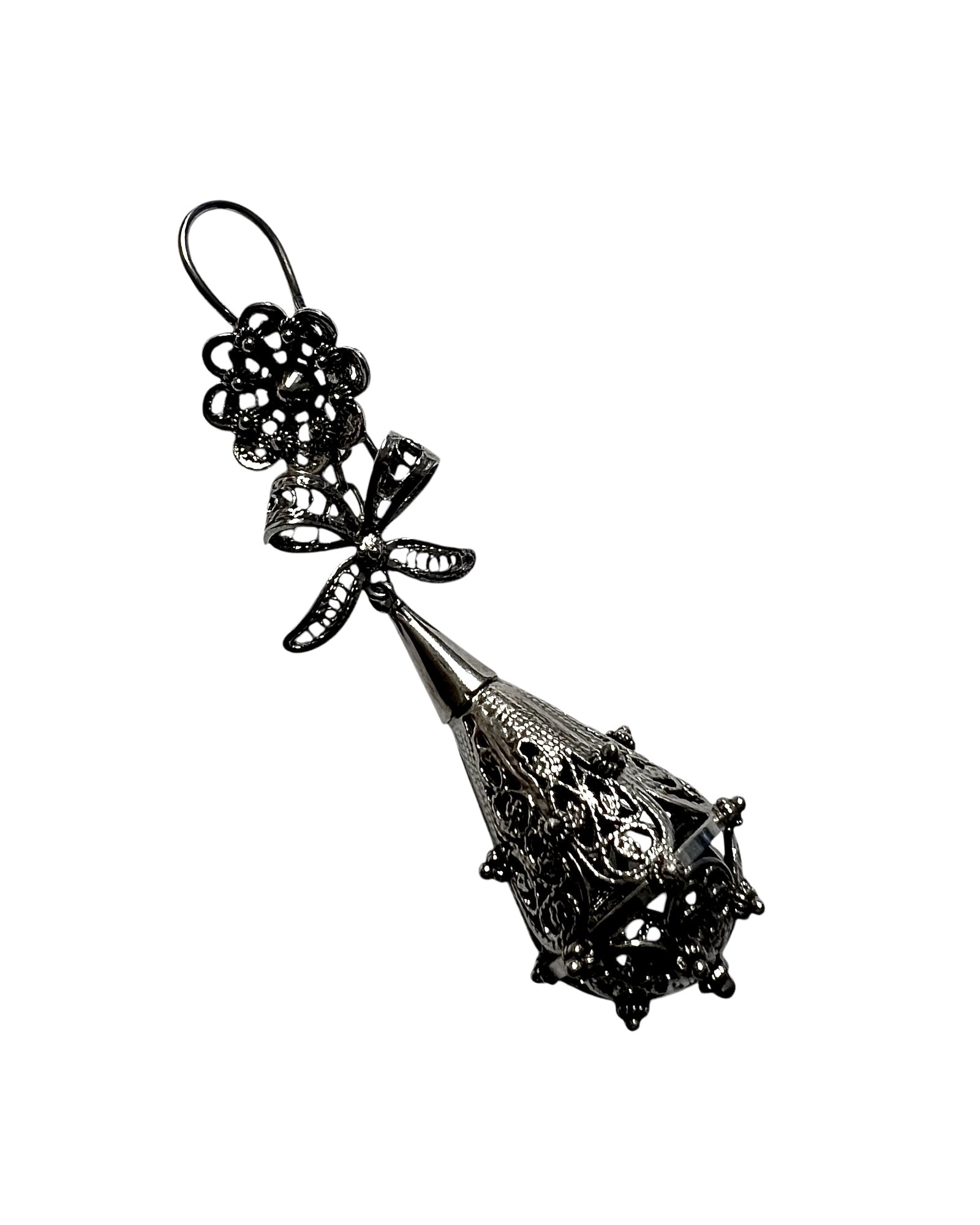 Filigree Silver Earrings