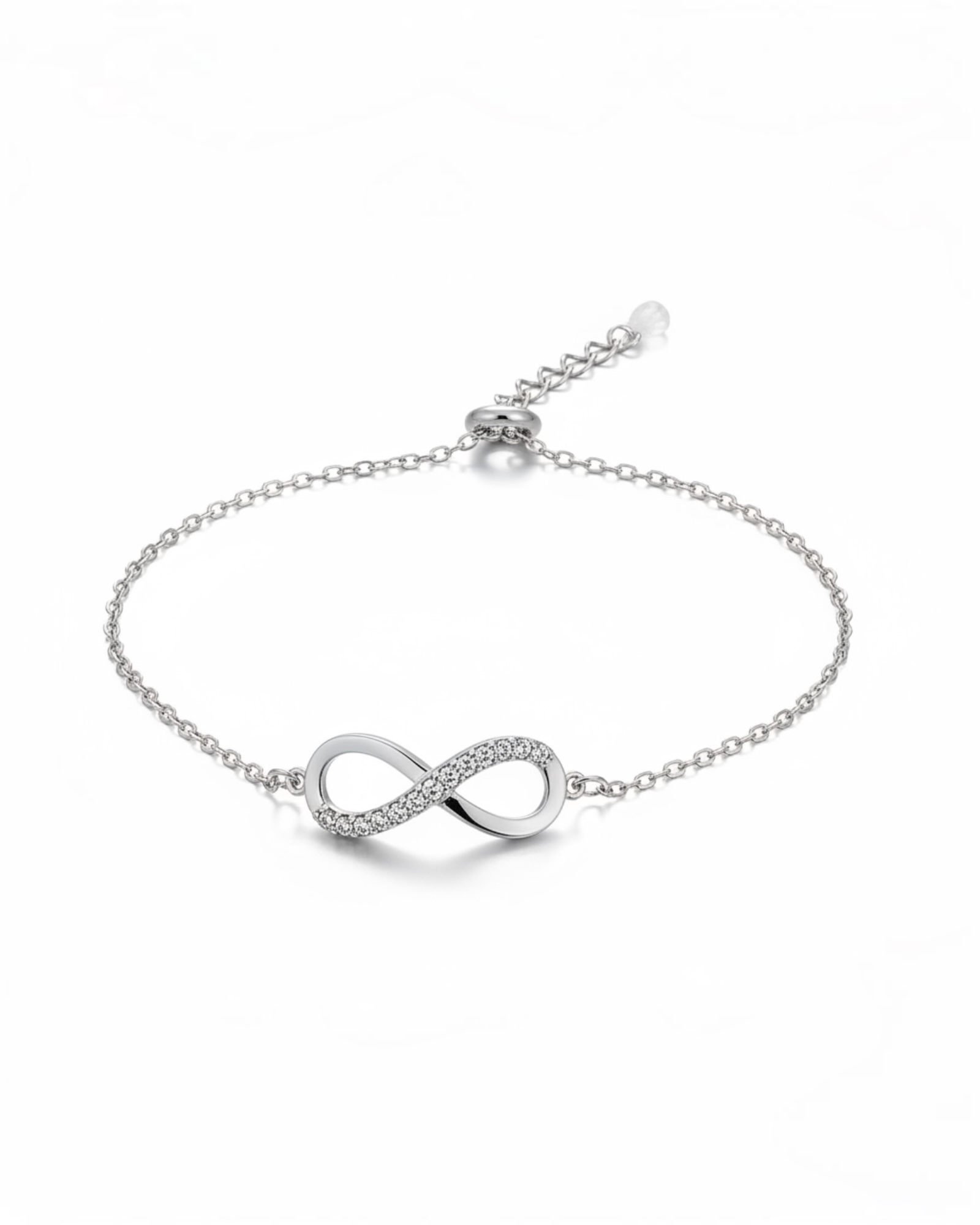 Pulseira Infinito em Prata
