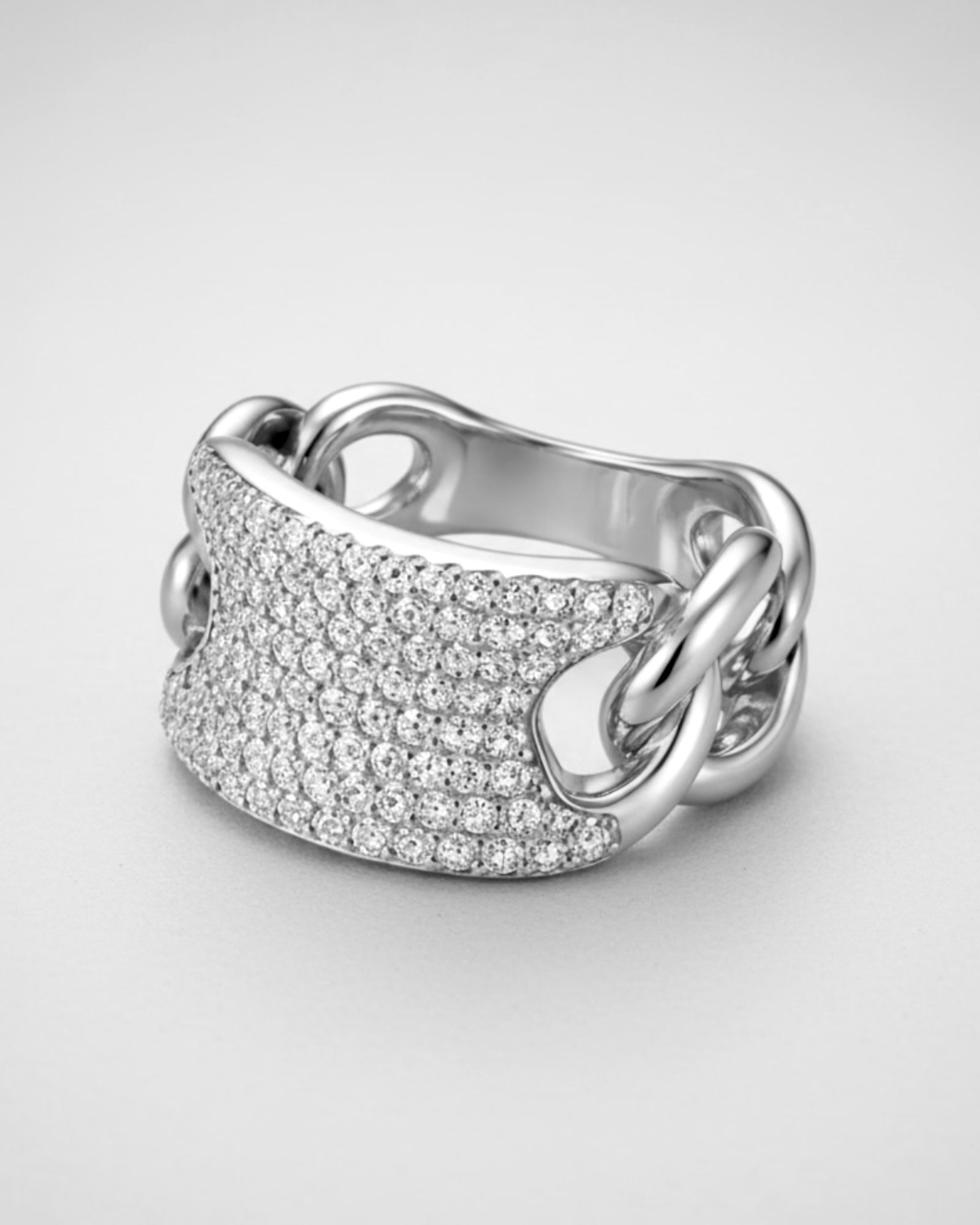 Silver Chain Ring