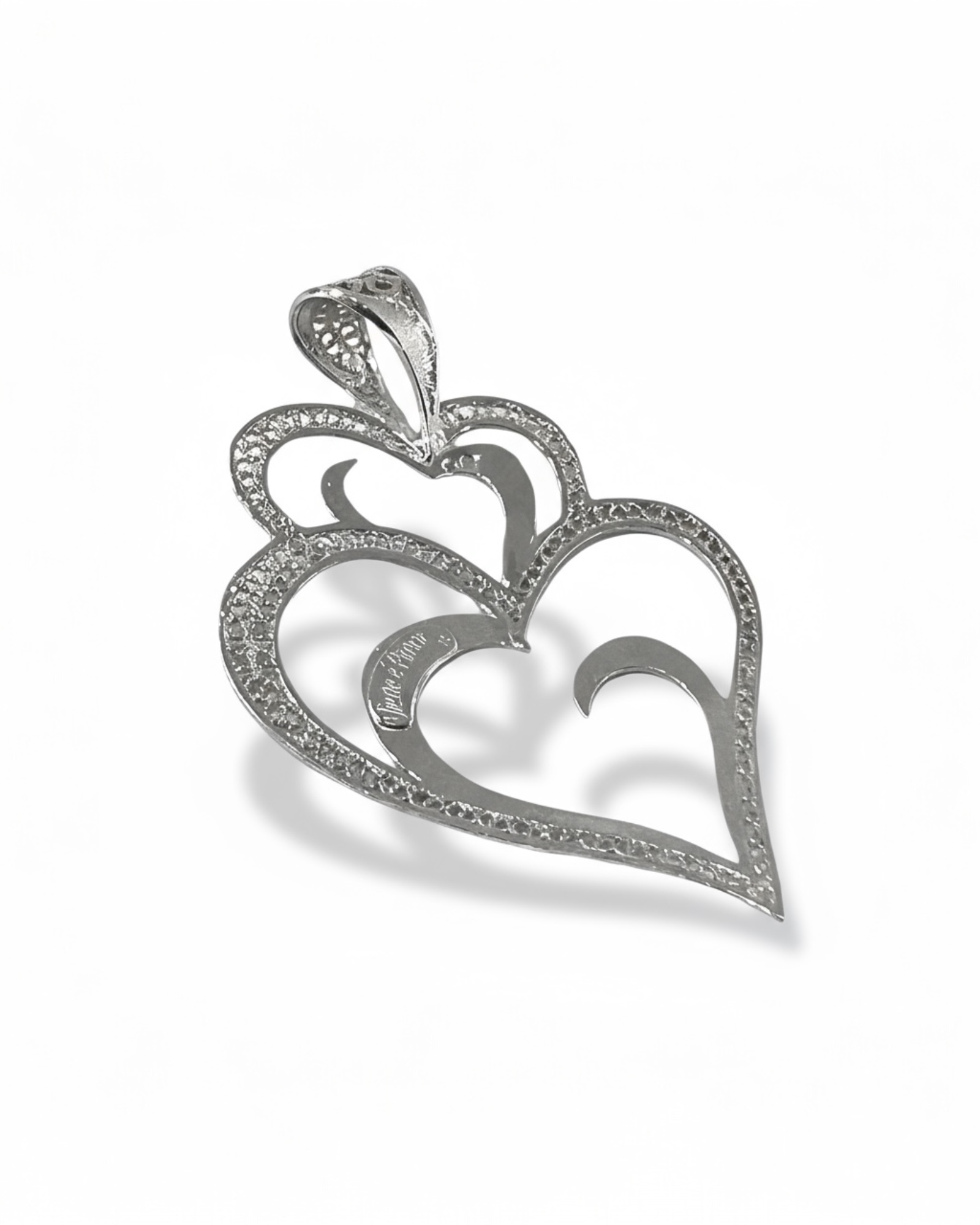 The Viana Heart Medal is Love in Silver.