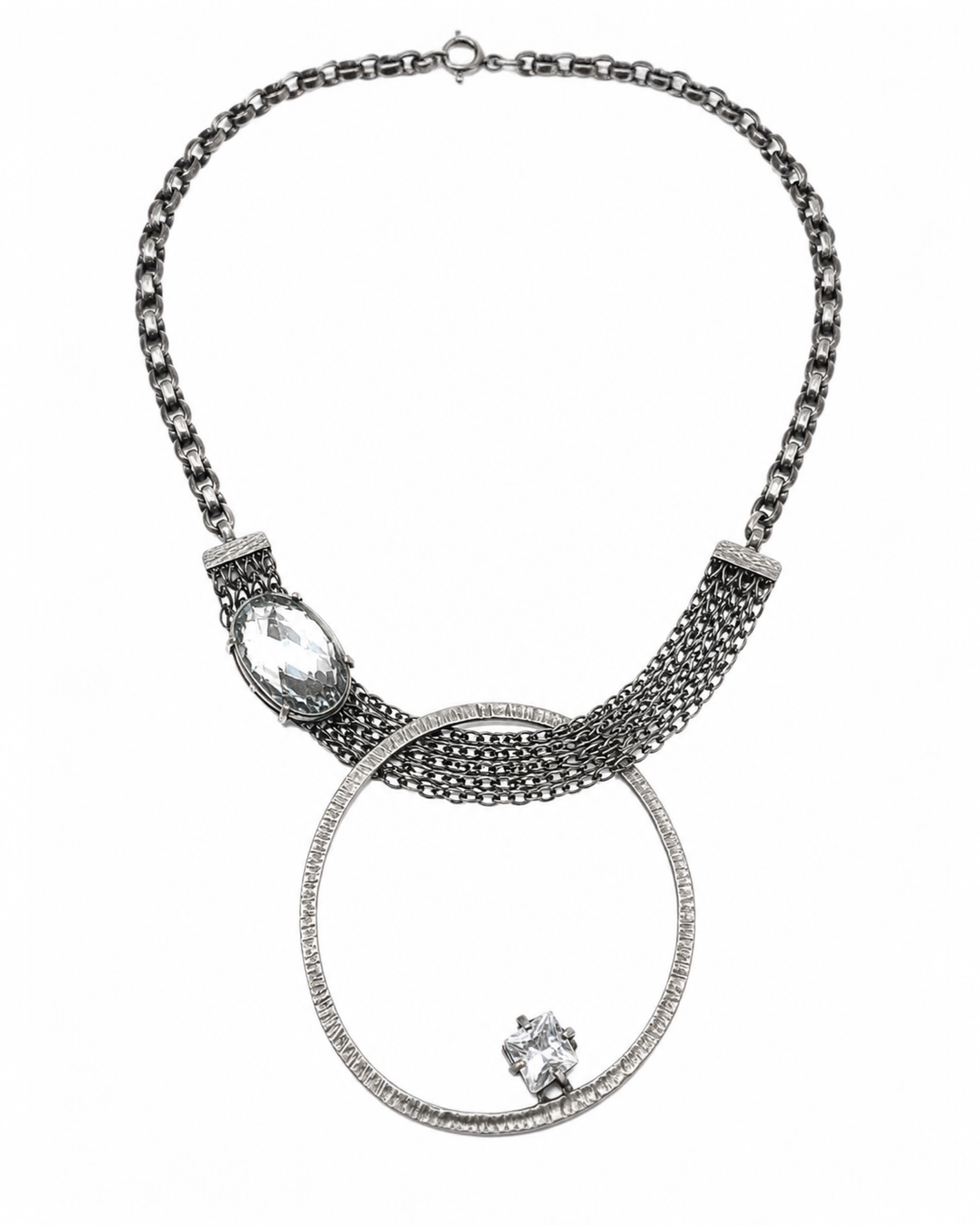 Silver Sparkling Necklace