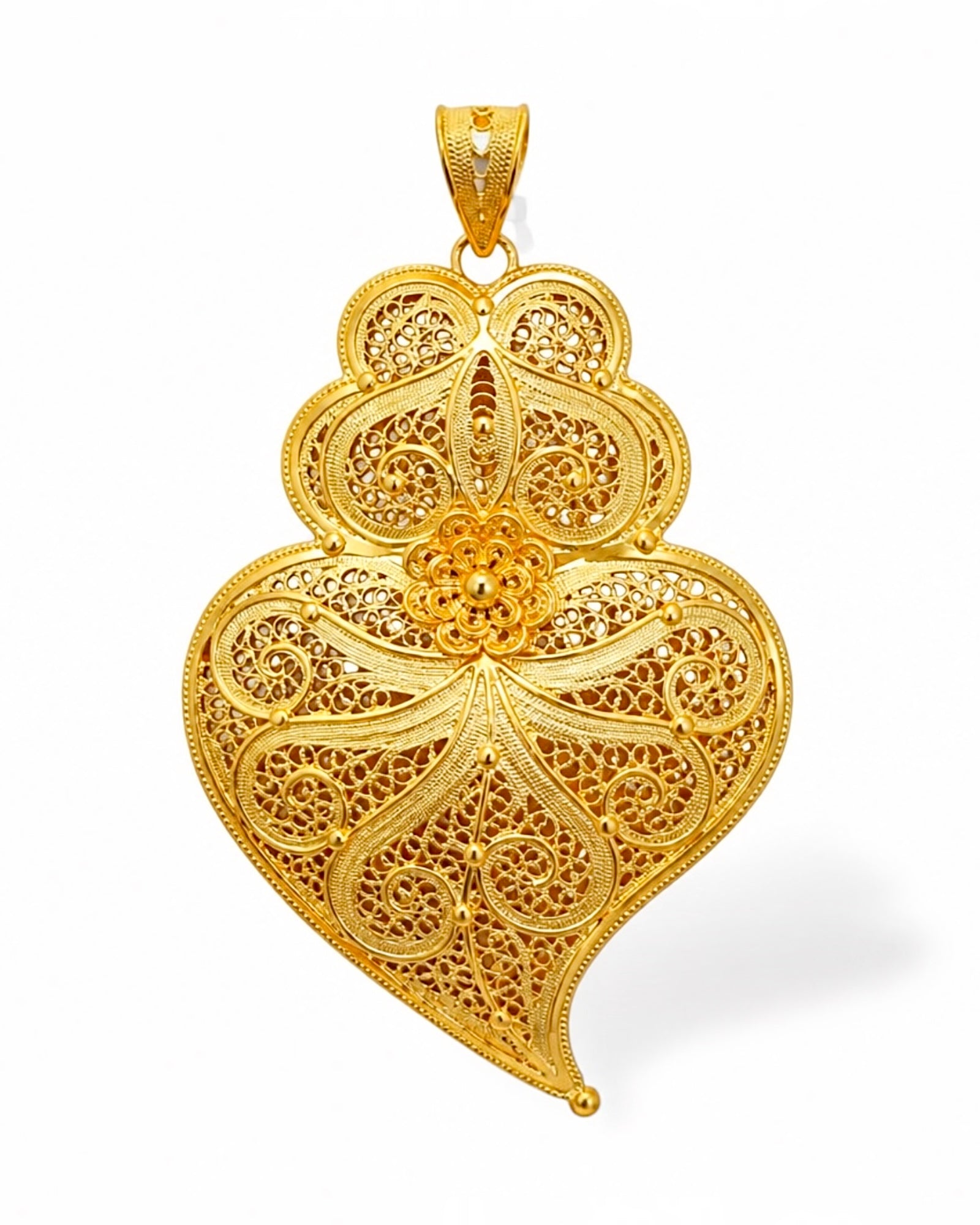 Viana Heart Medal in Gilded Silver