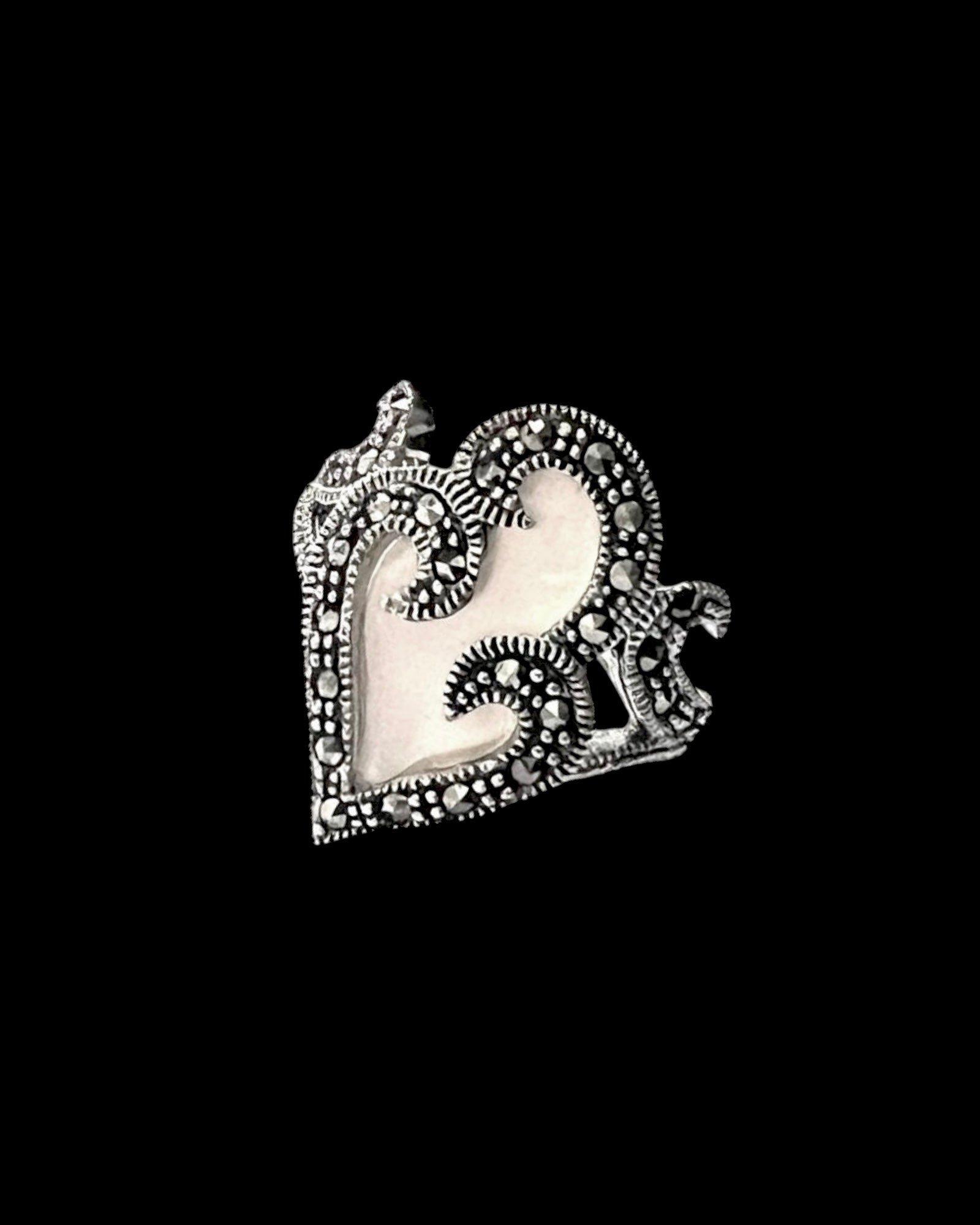 Heart Ring in Silver