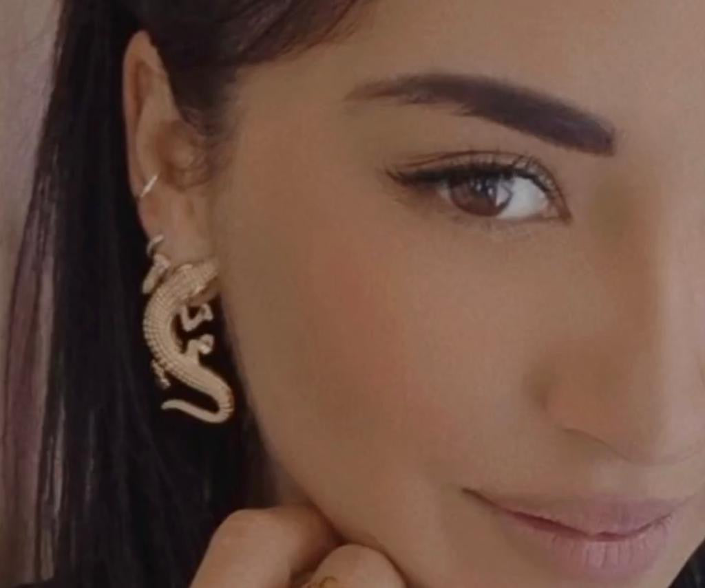 Crocodile Earrings