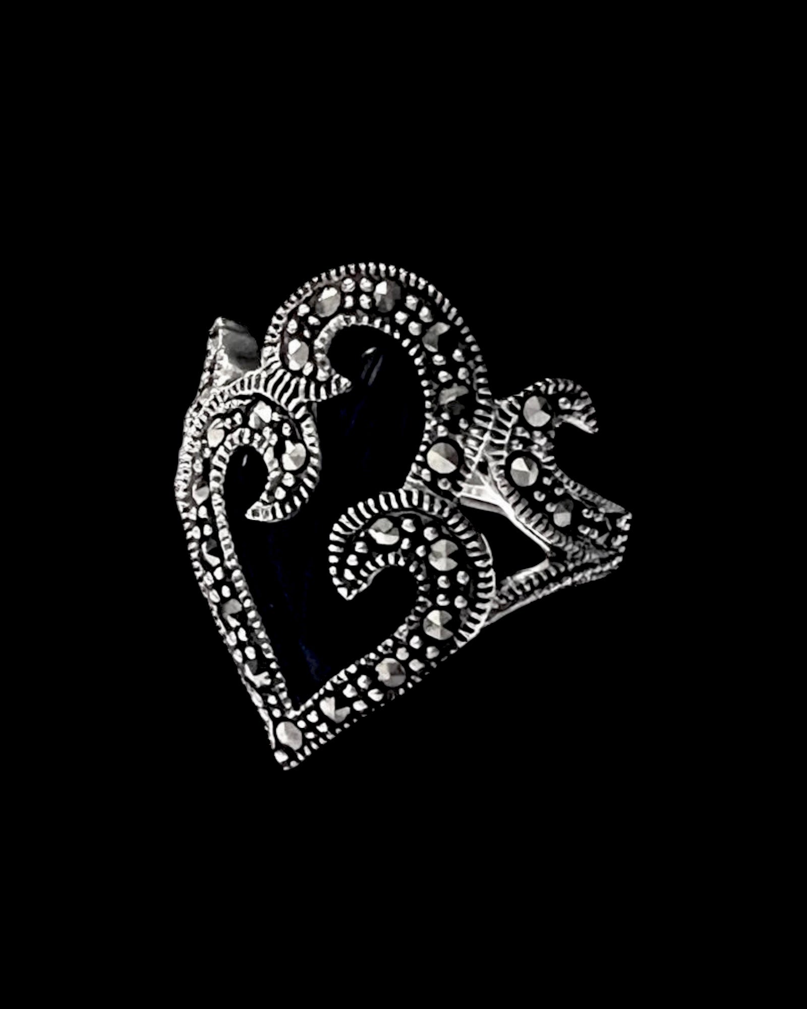 Silver Heart Ring