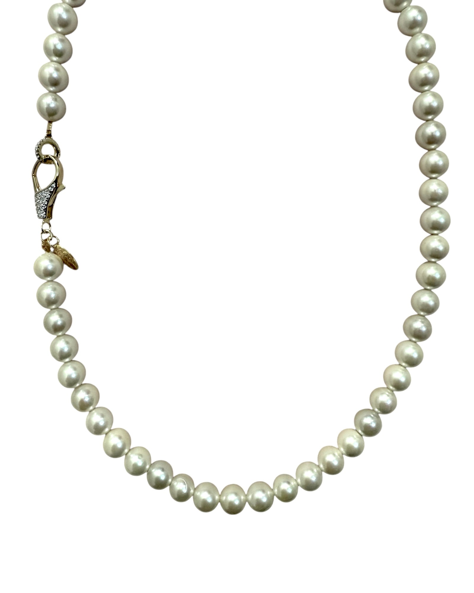 Silver Pearl Necklace