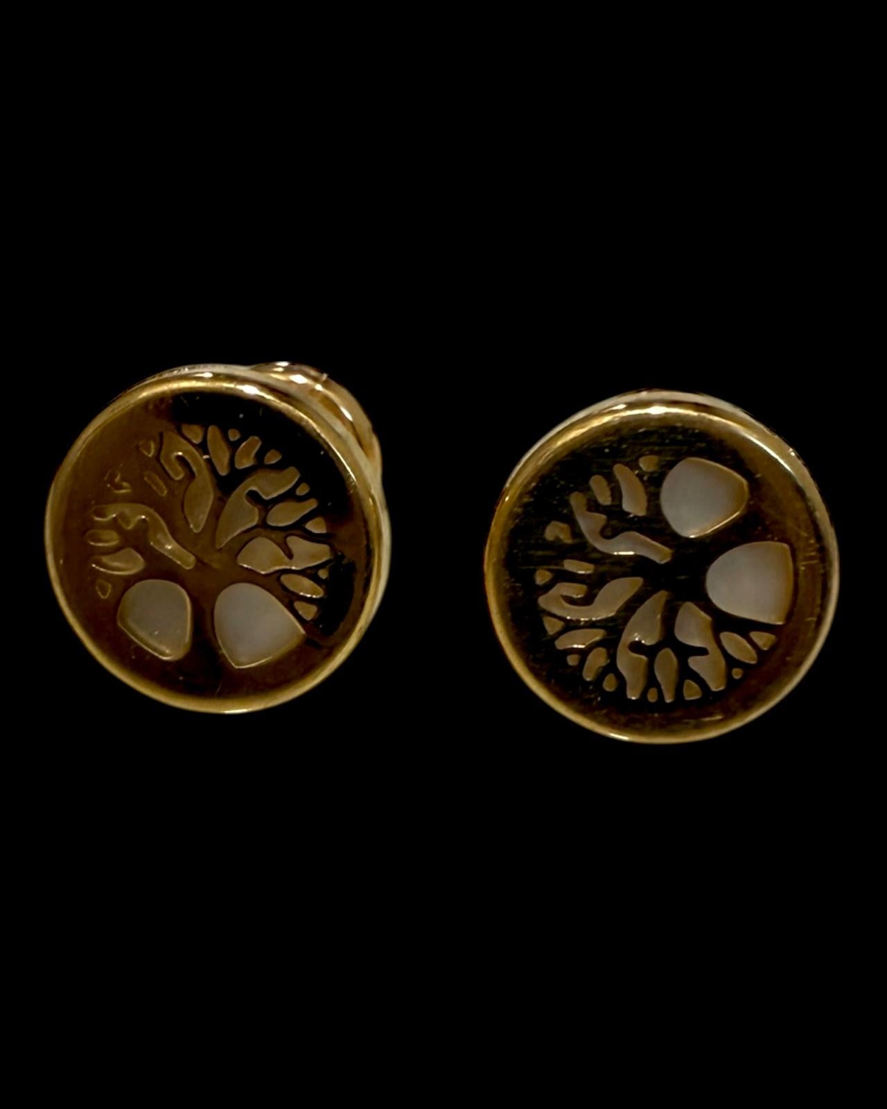 Brincos Árvore da Vida em Ouro
