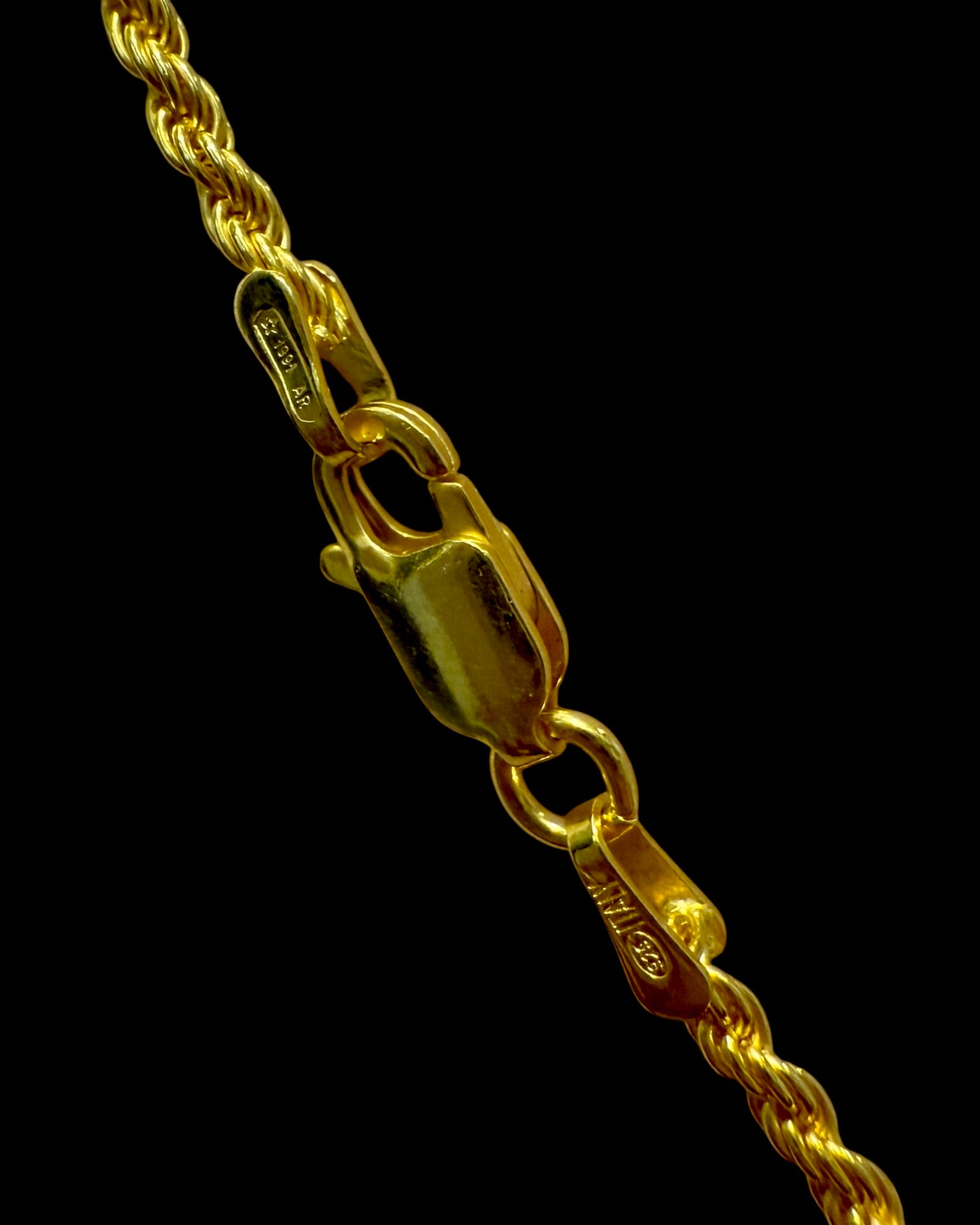 Gold Plated Silver Chain Necklace
