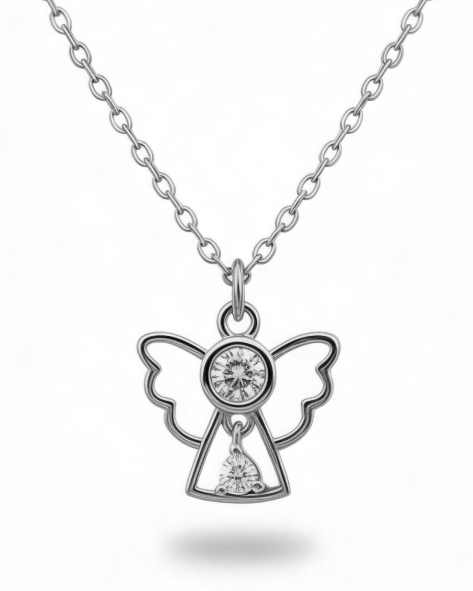 Angel Necklace in Silver