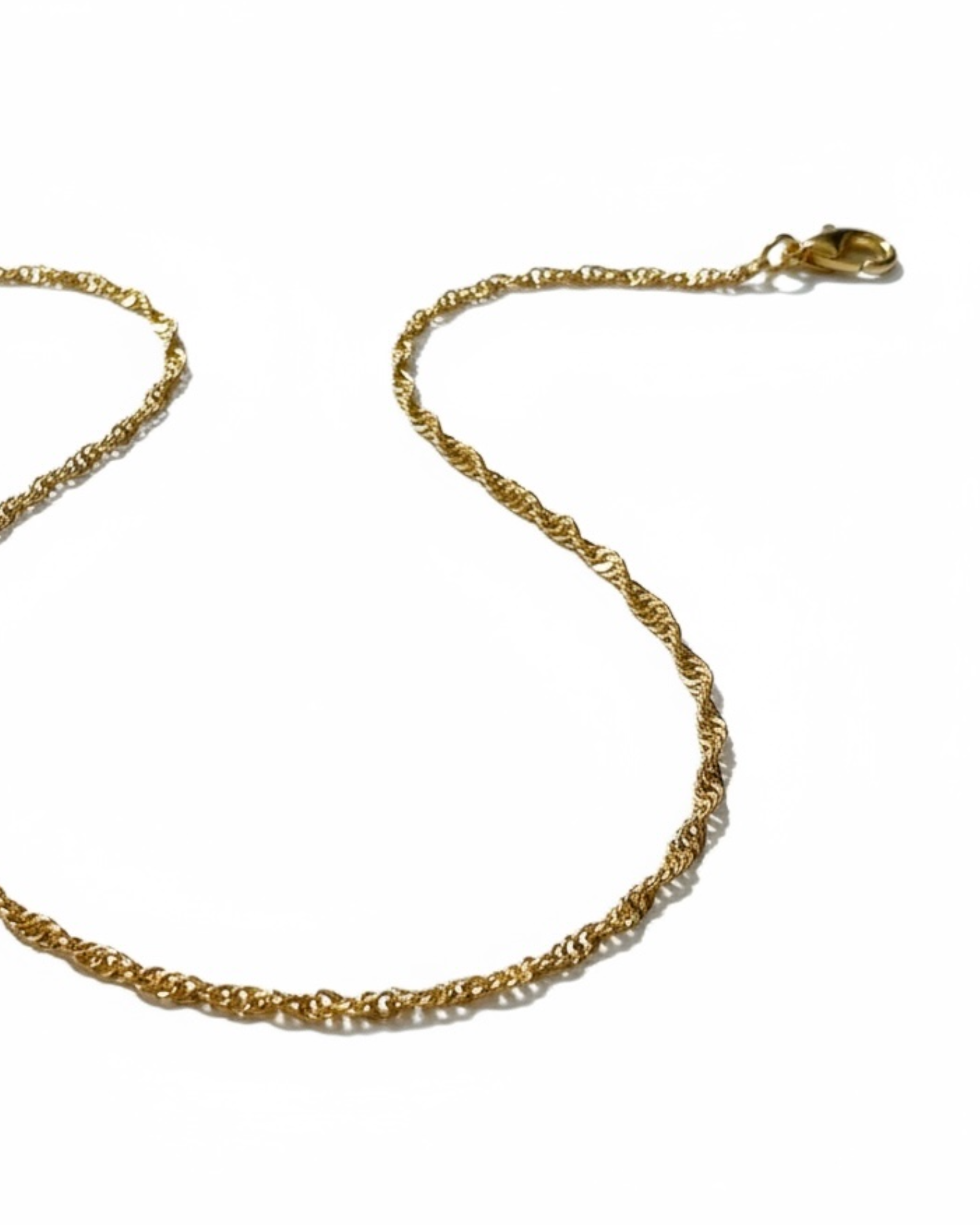 Pulseira Malha Singapura em Ouro