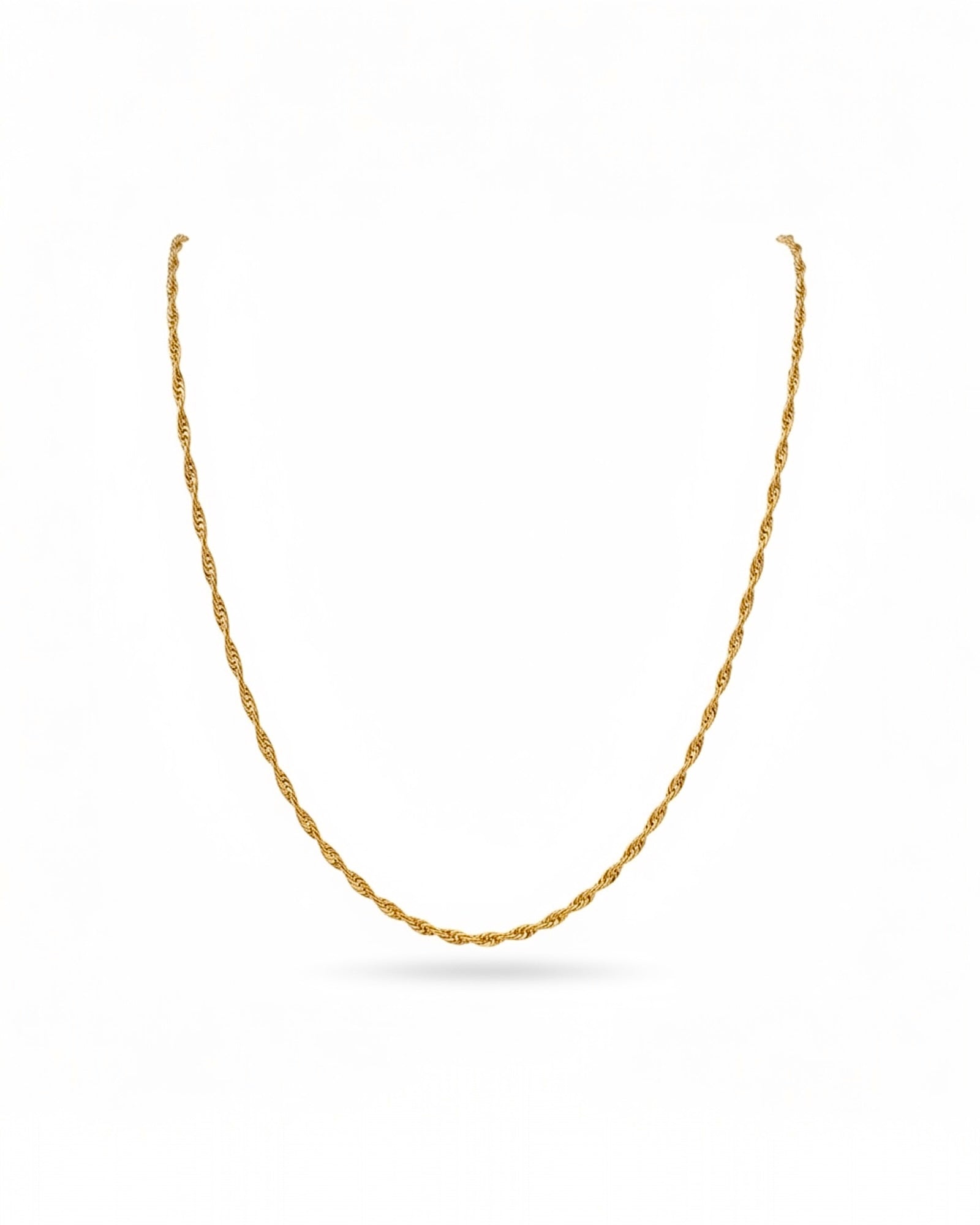 Colar Malha Singapura em Ouro