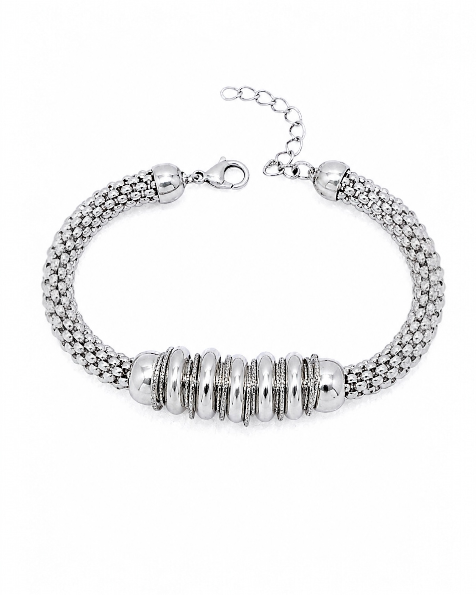Pulseira Elos em Prata