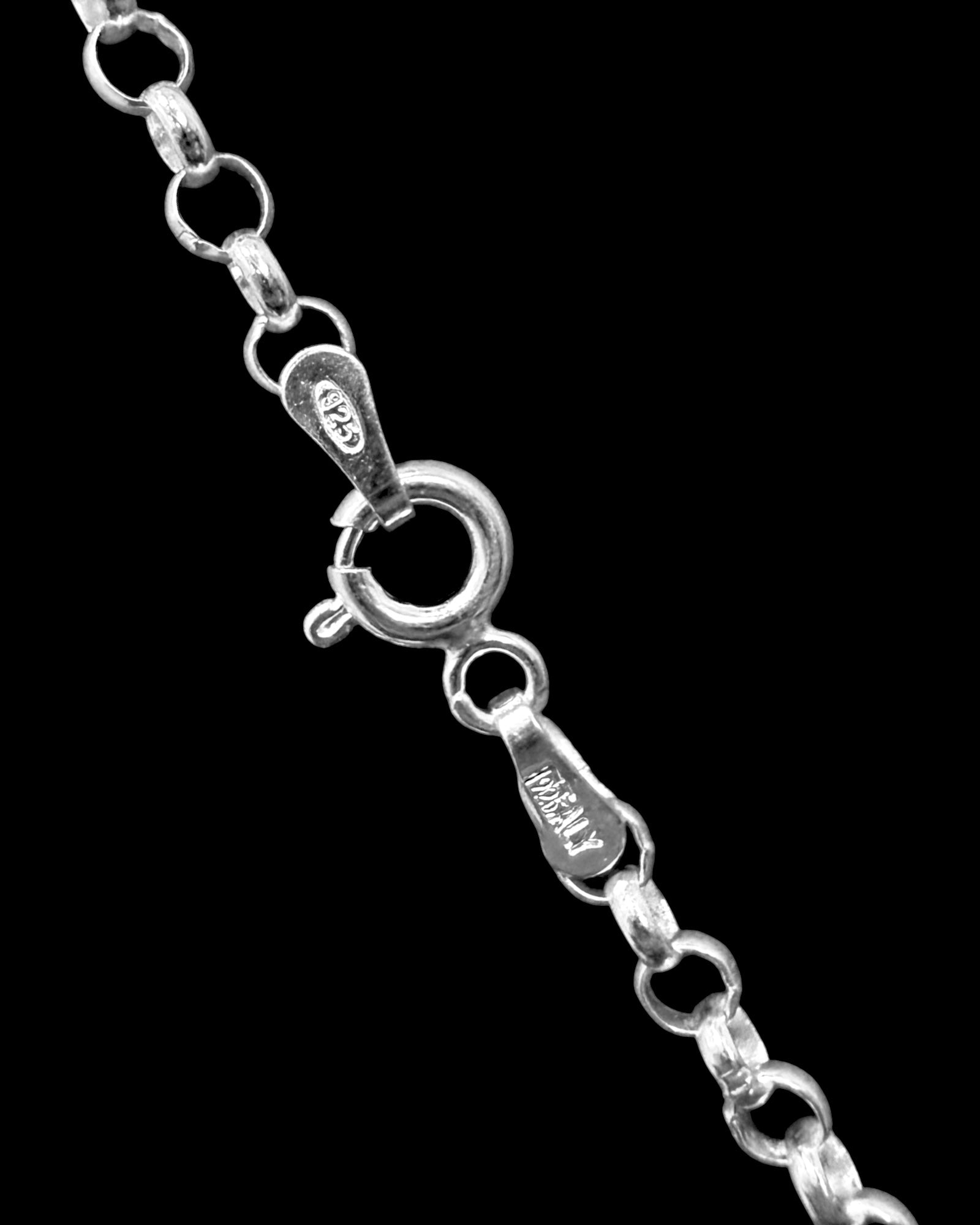 Filigree Silver Boy Necklace
