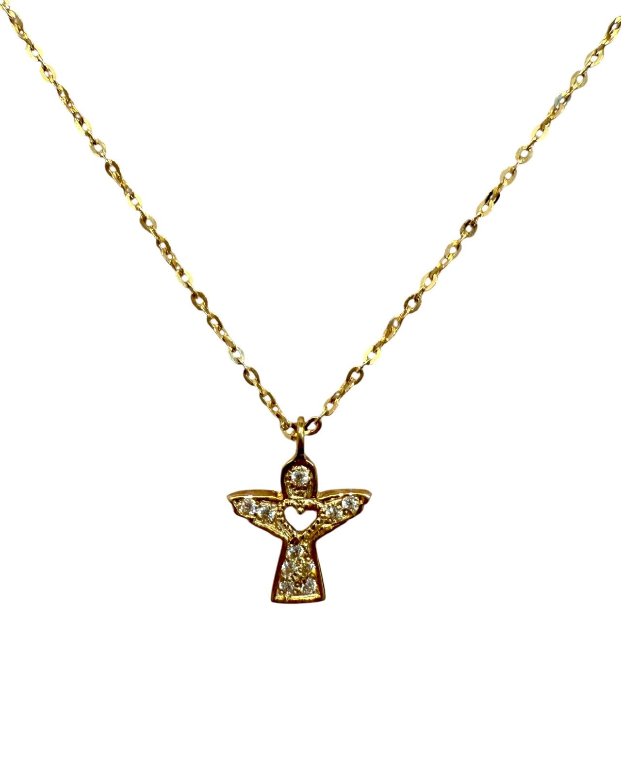 Colar Anjo em Ouro