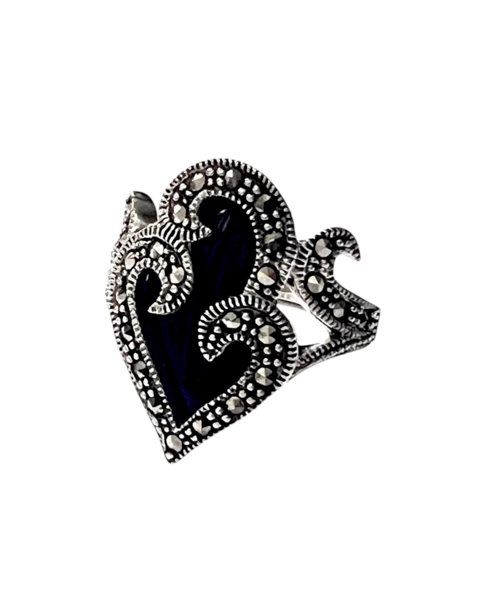 Silver Heart Ring