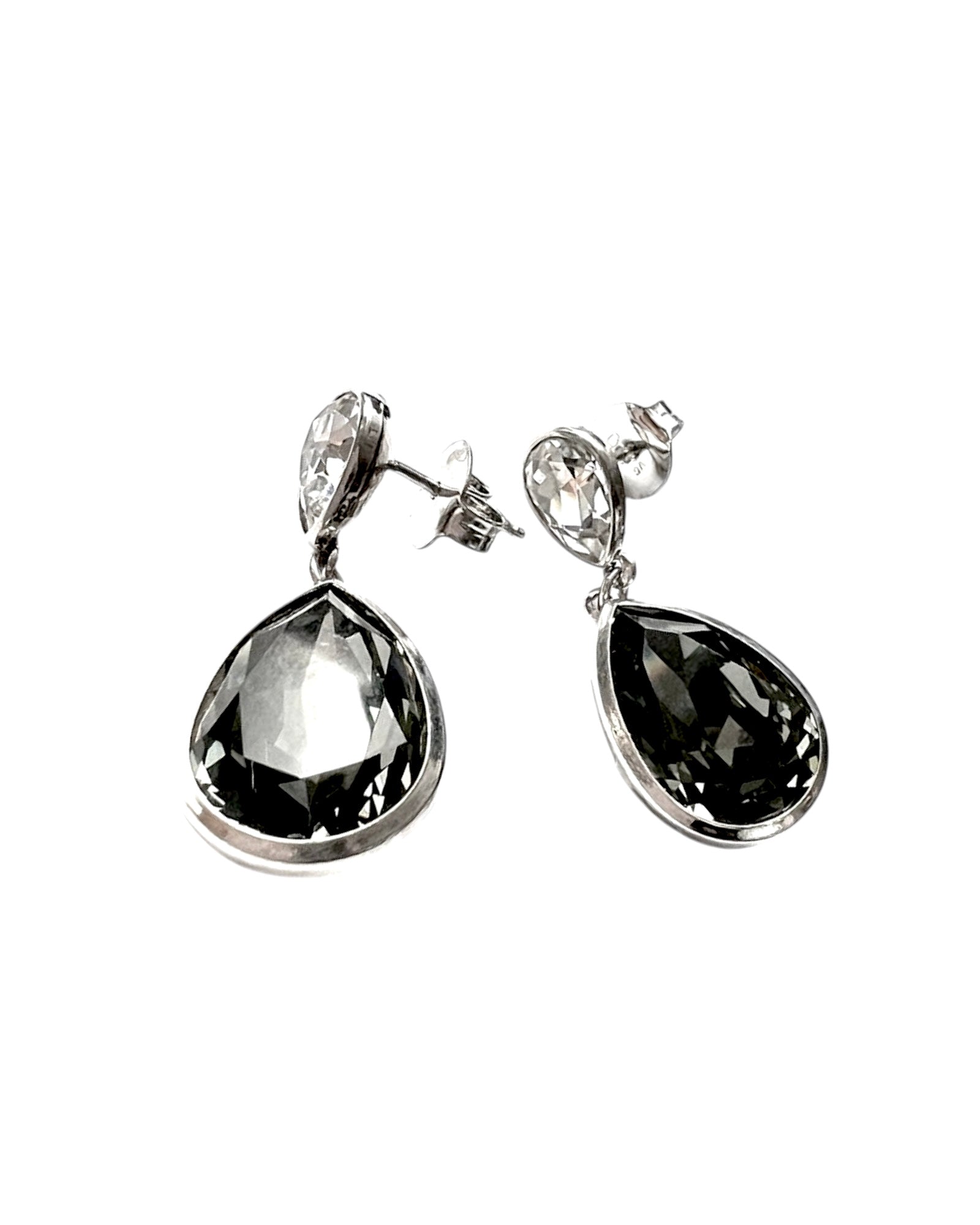 Silver Drop Earrings