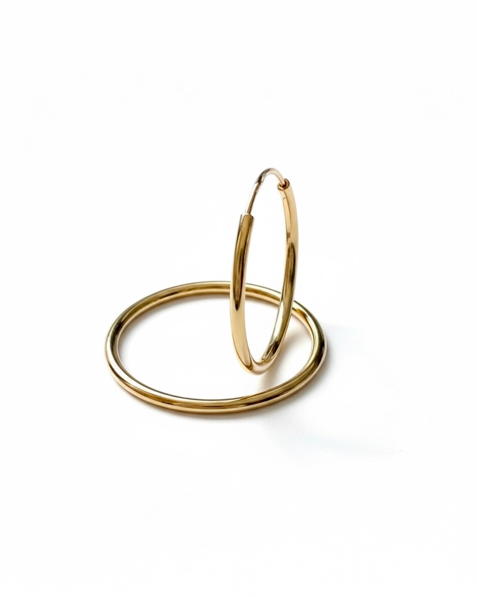 Gold Hoop Earrings
