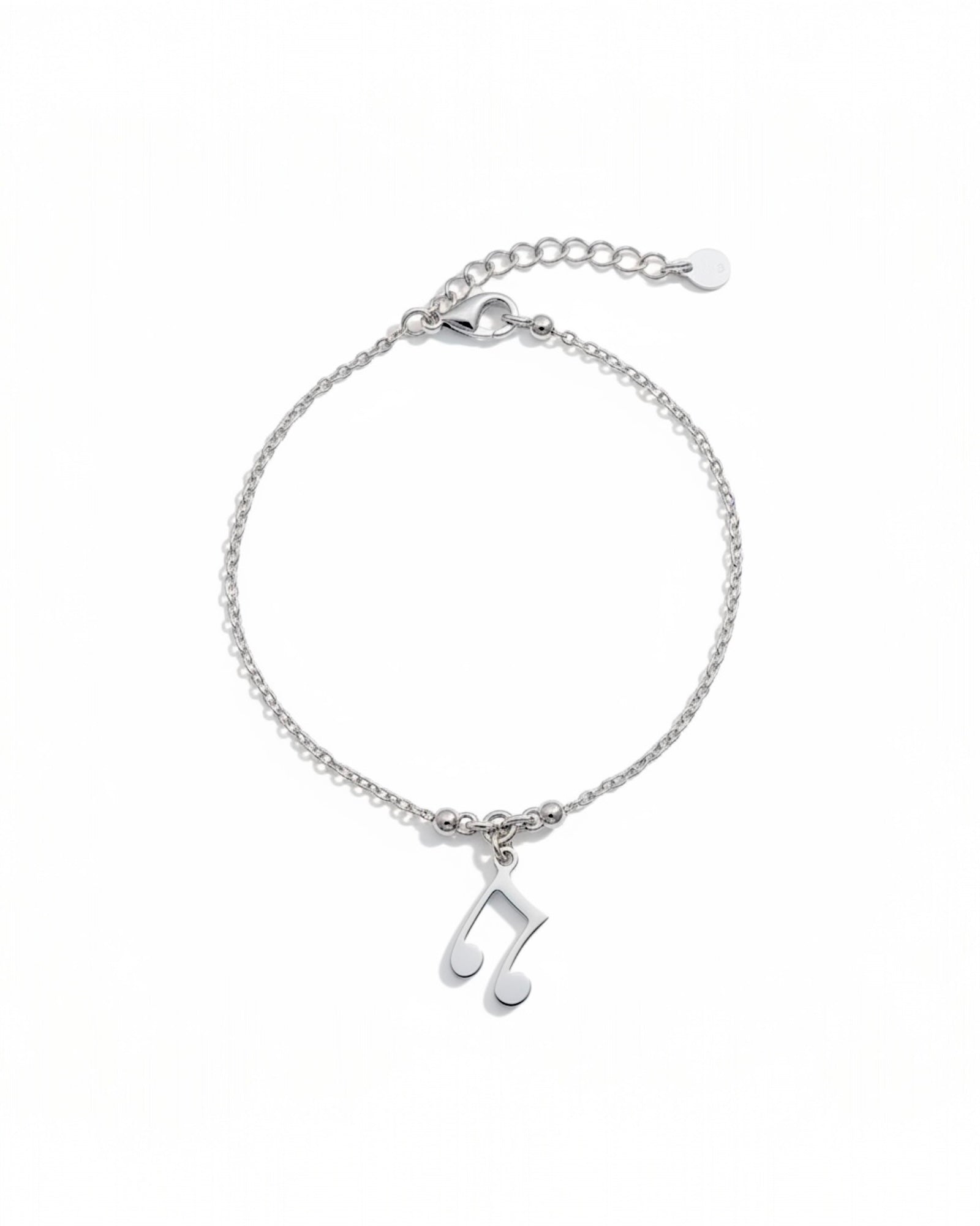 Pulseira Música em Prata