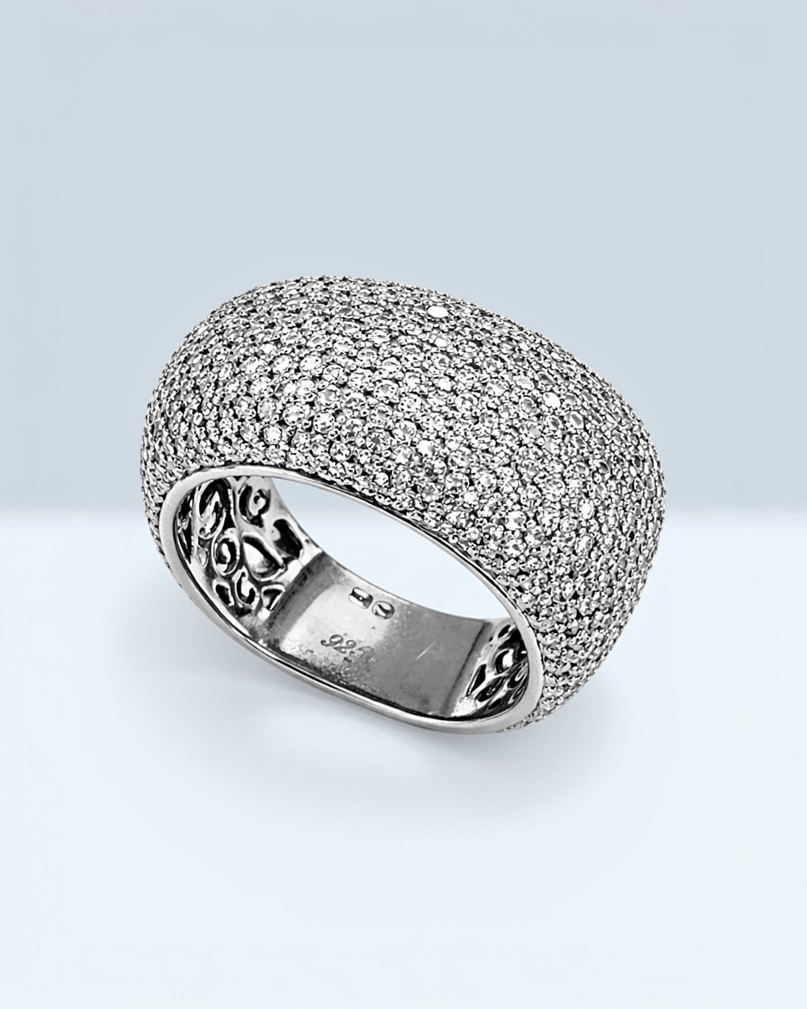 Silver Sparkling Ring