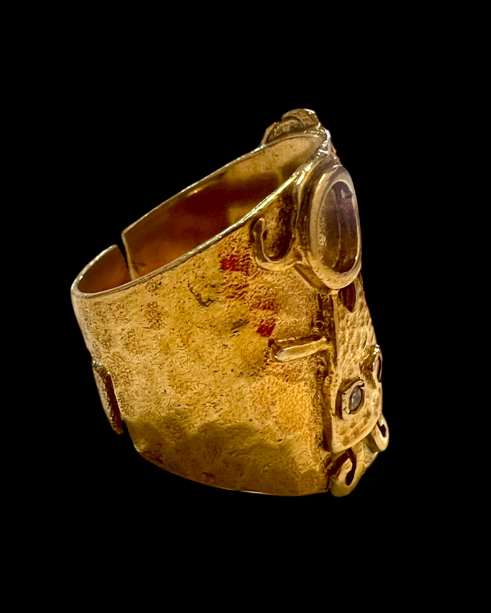 Girls Ring in Gold Silver