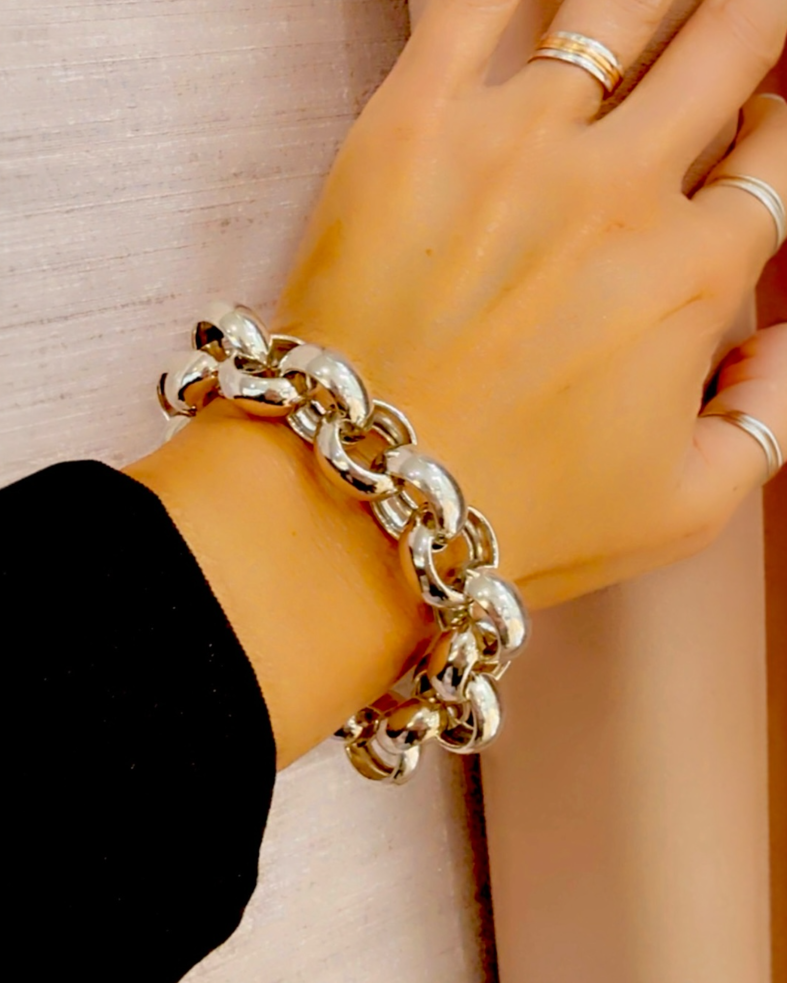 Pulseira Corrente em Prata