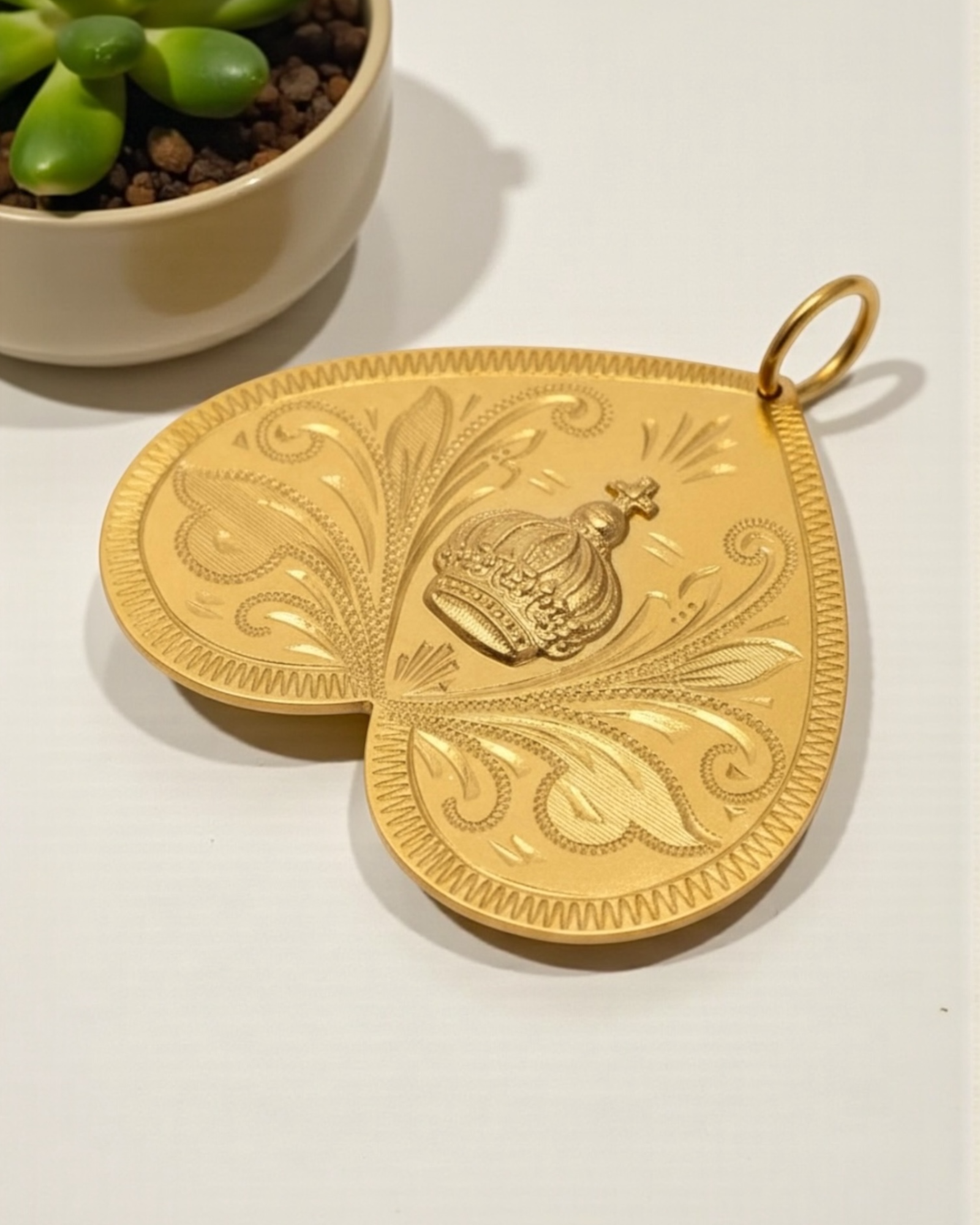 Butterfly Medal in Gilded Silver