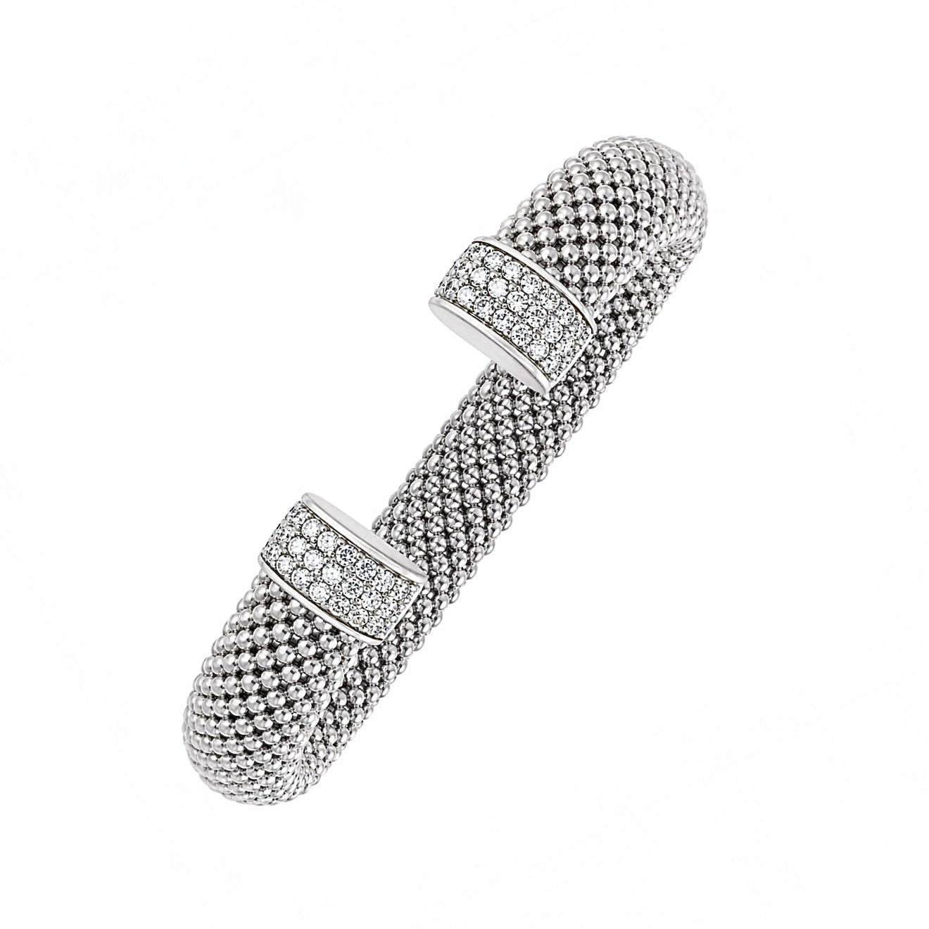 Pulseira / Escrava Brilhos em Prata
