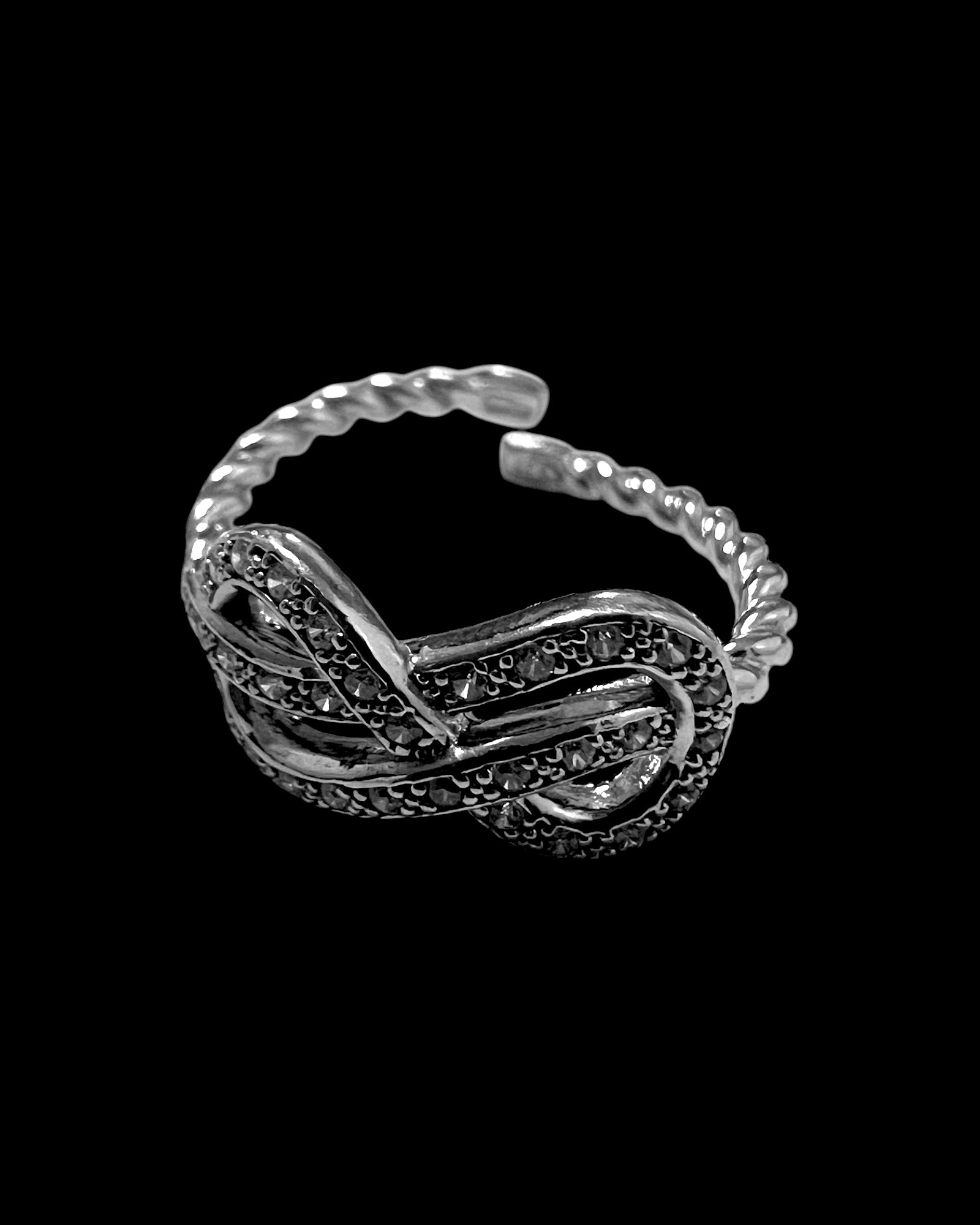 Silver Infinity Ring