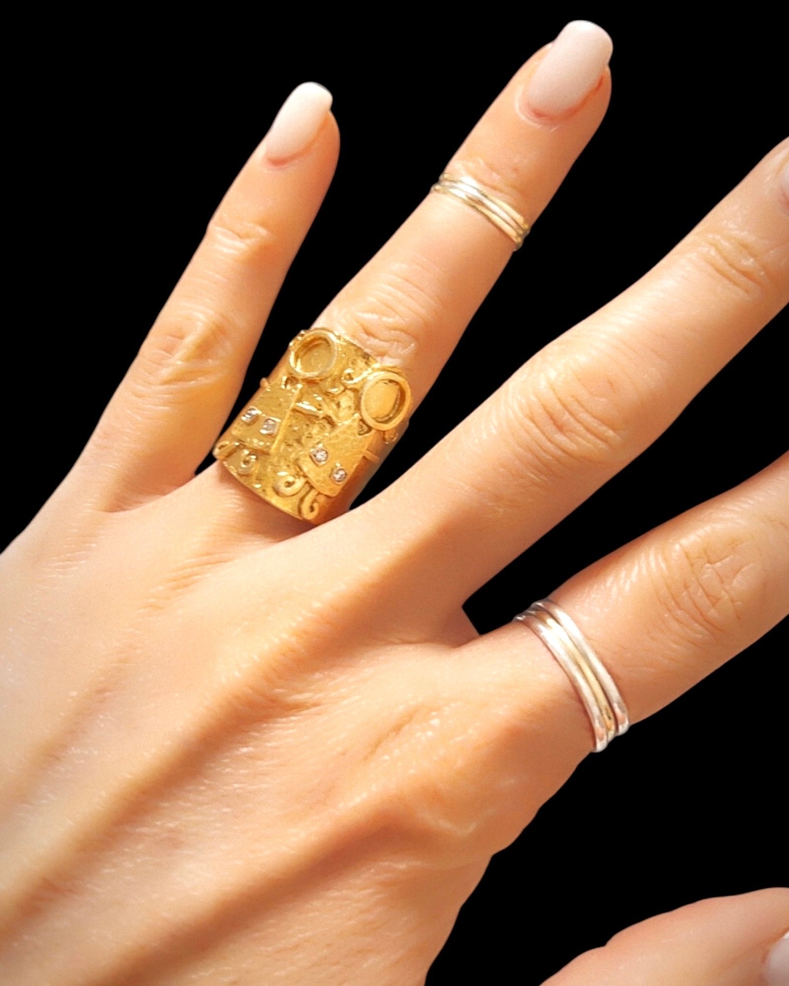 Girls Ring in Silver