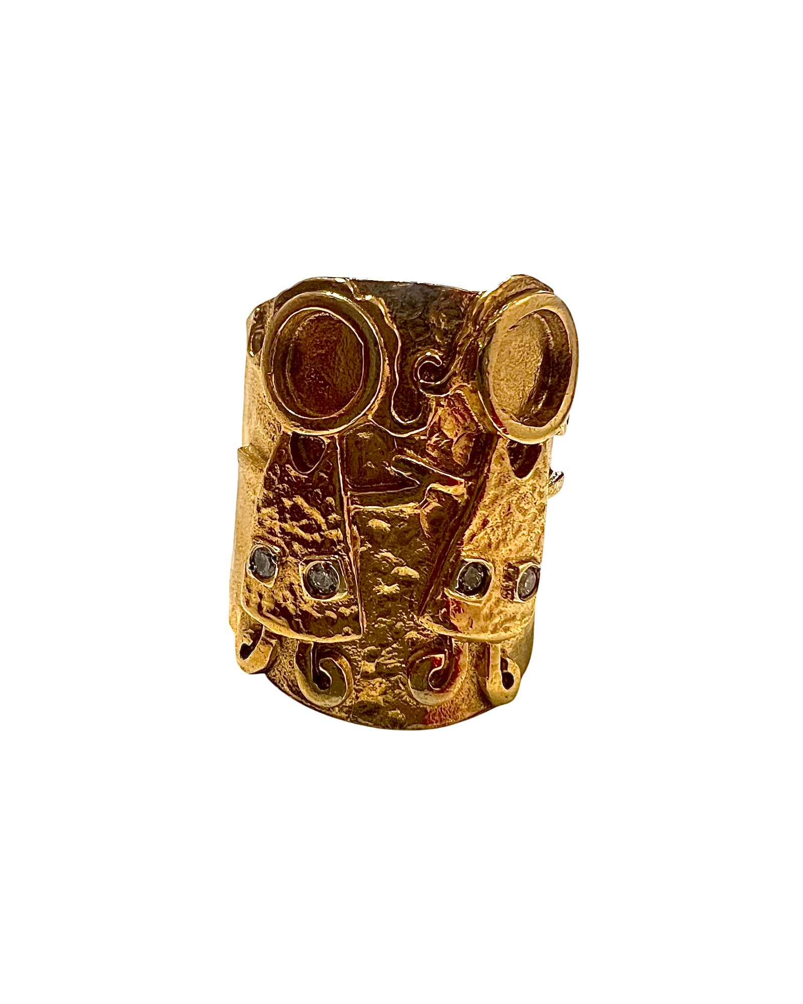Girls Ring in Gold Silver