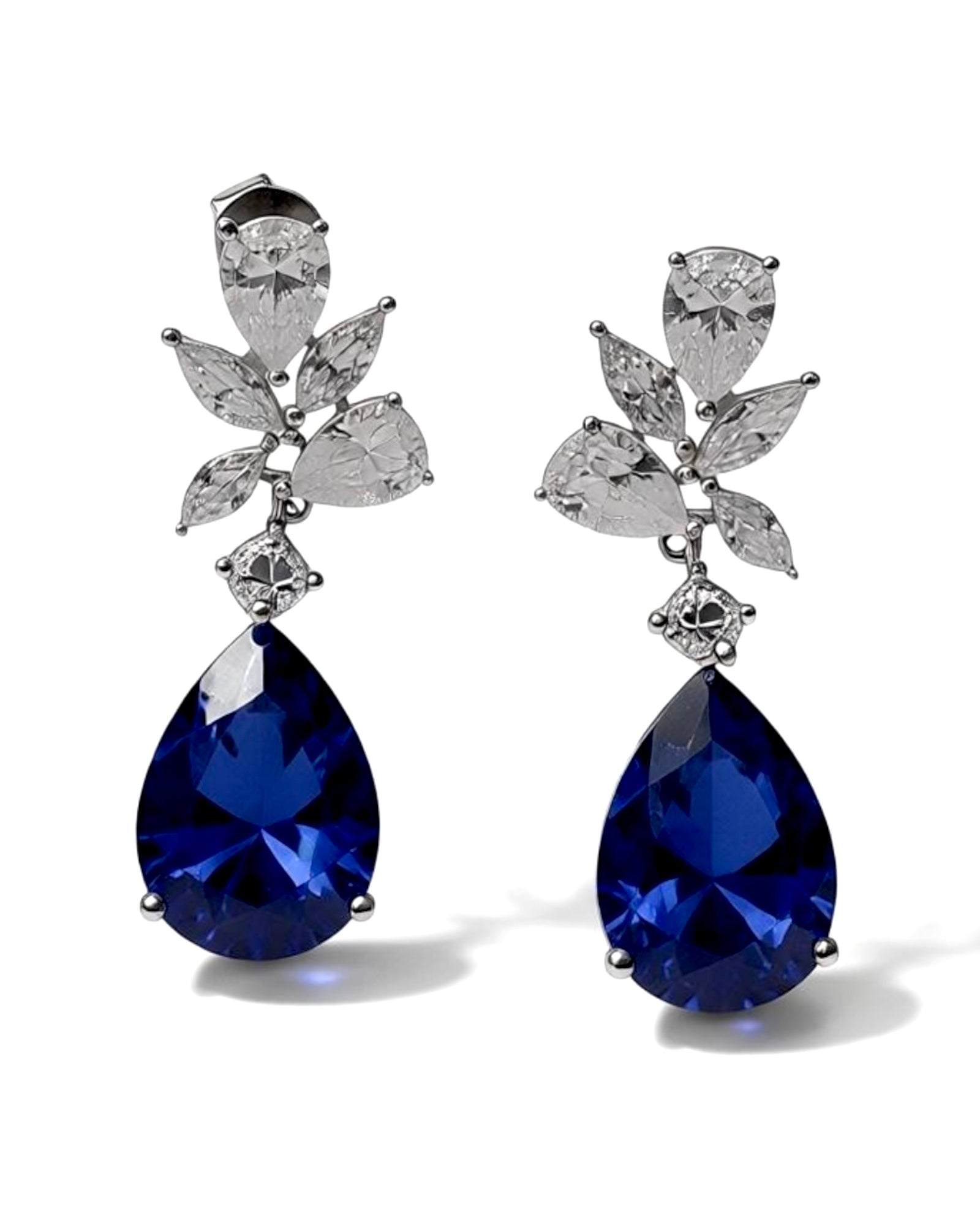 Silver Drop Earrings